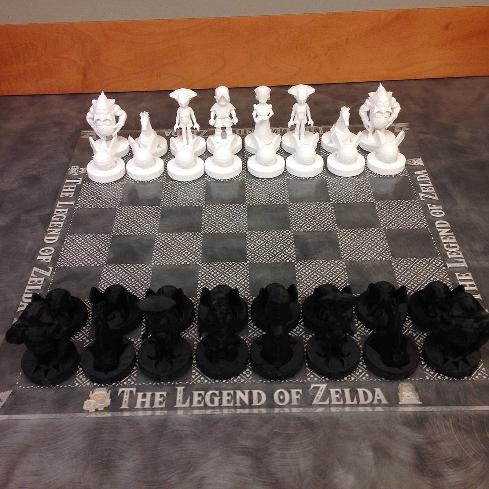 Ocarina of Time Zelda Chess Set – 3D Baskı Modeli