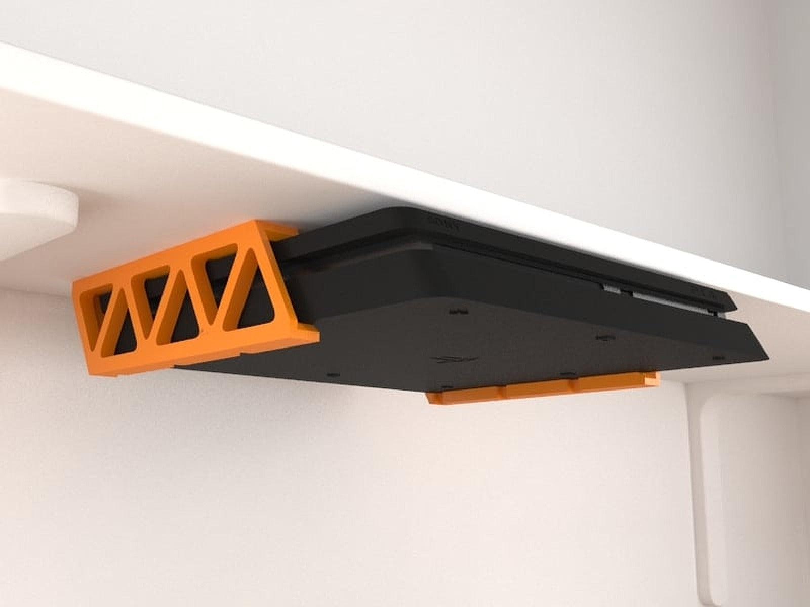 PS4 SLIM UnderShelf stand – 3D Baskı Modeli