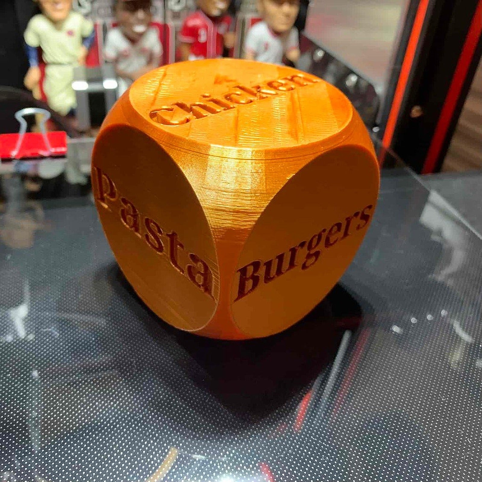 Food Dice **Help Decide Dinner!** NEW V3 – 3D Baskı Modeli