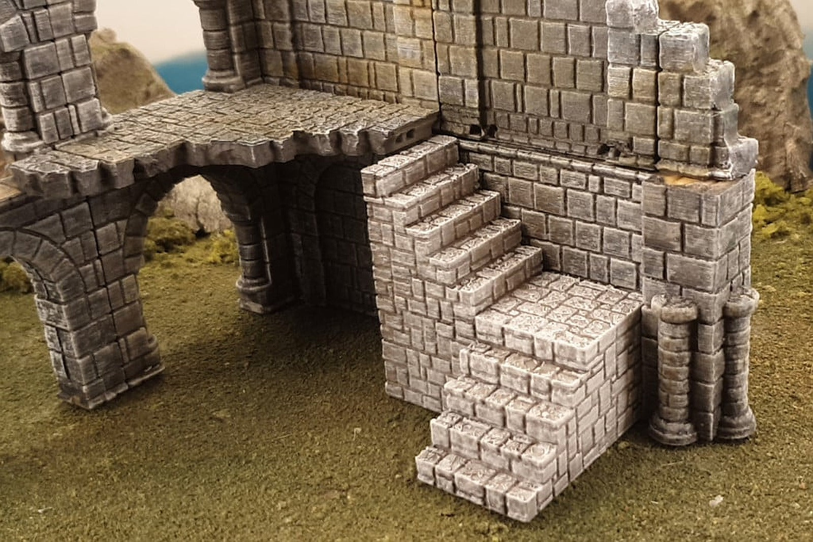 Ulvheim B3 - Stairs for the ruins – 3D Baskı Modeli