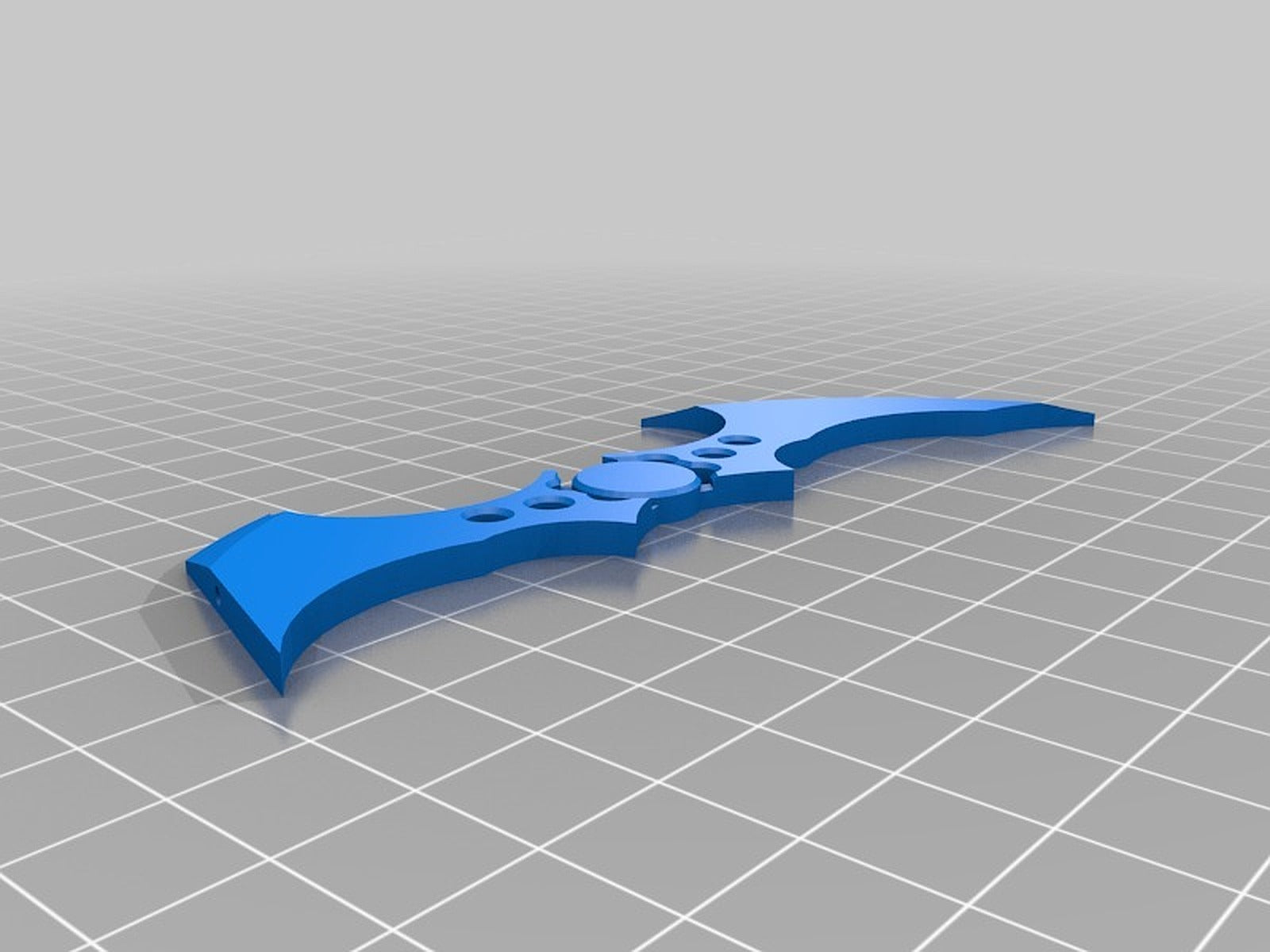 Batarang Push Pin – 3D Baskı Modeli