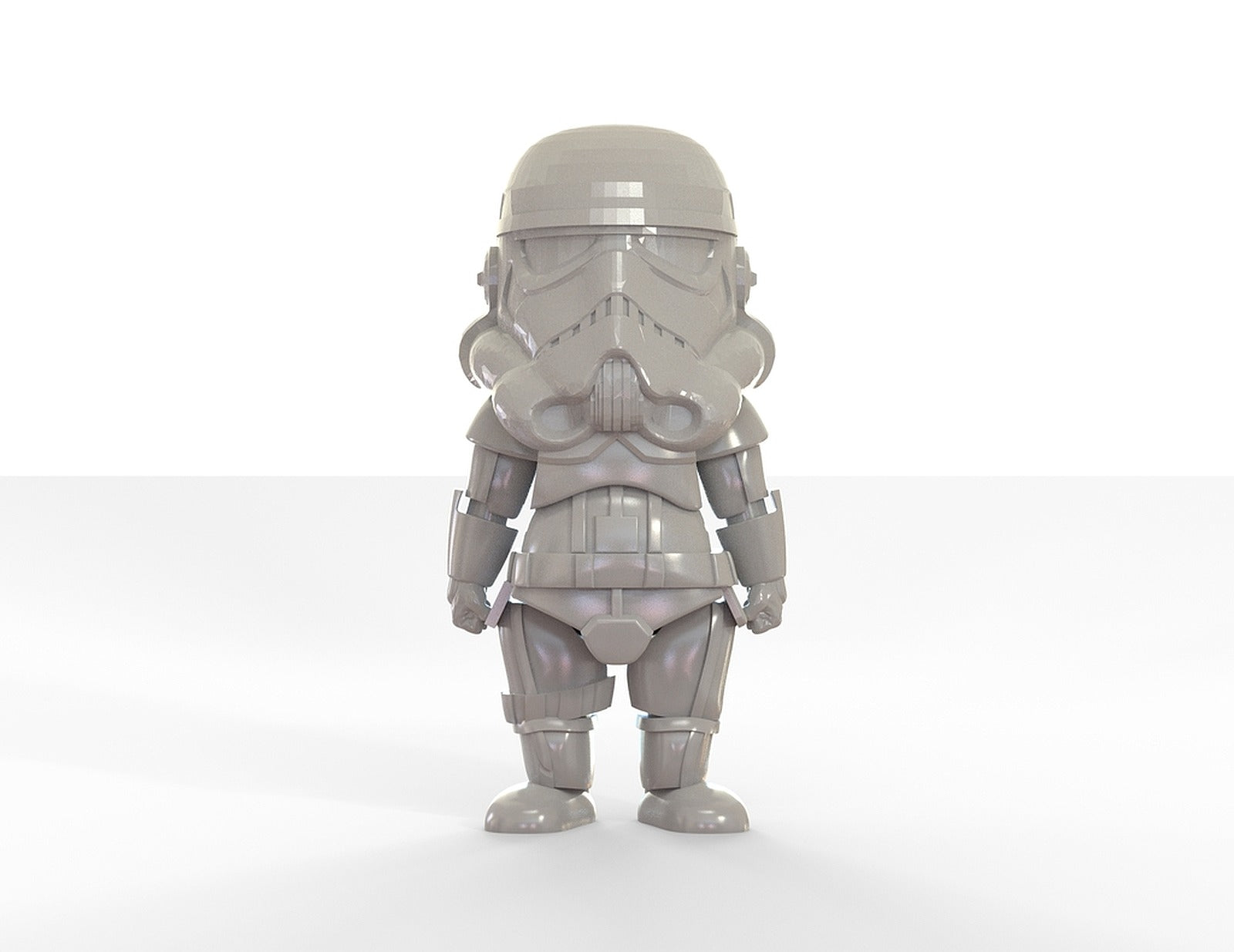 Cute Stormtrooper – 3D Baskı Modeli