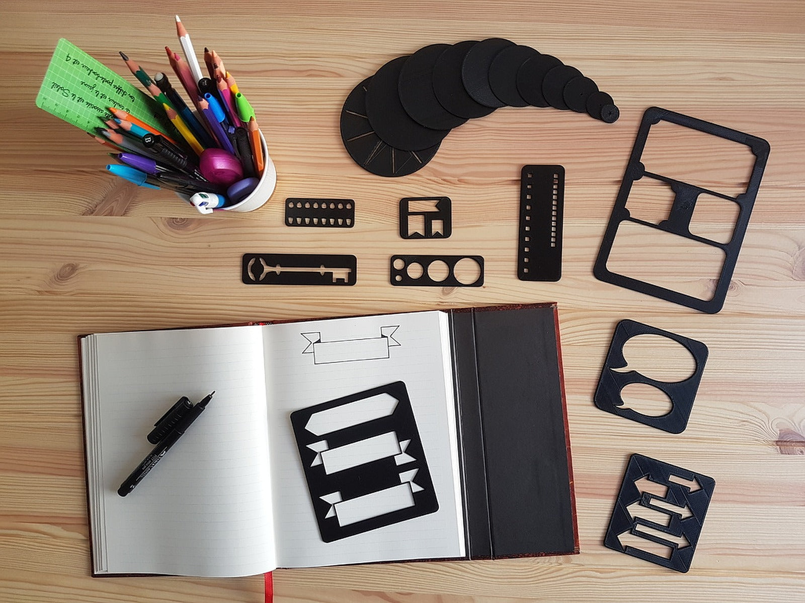 Bullet Journal – 3D Baskı Modeli