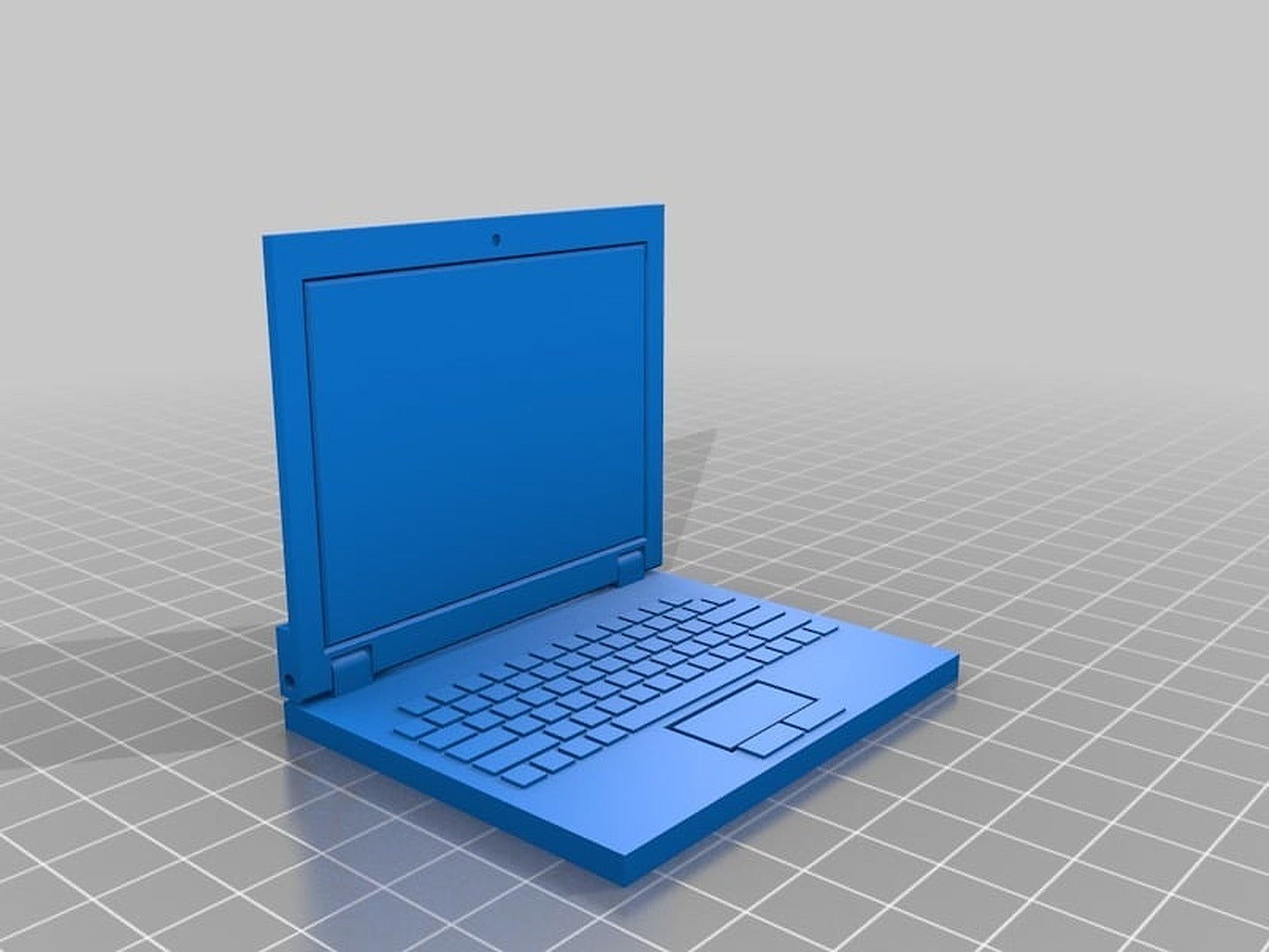 Barbie Doll Laptop (Foldable) – 3D Baskı Modeli