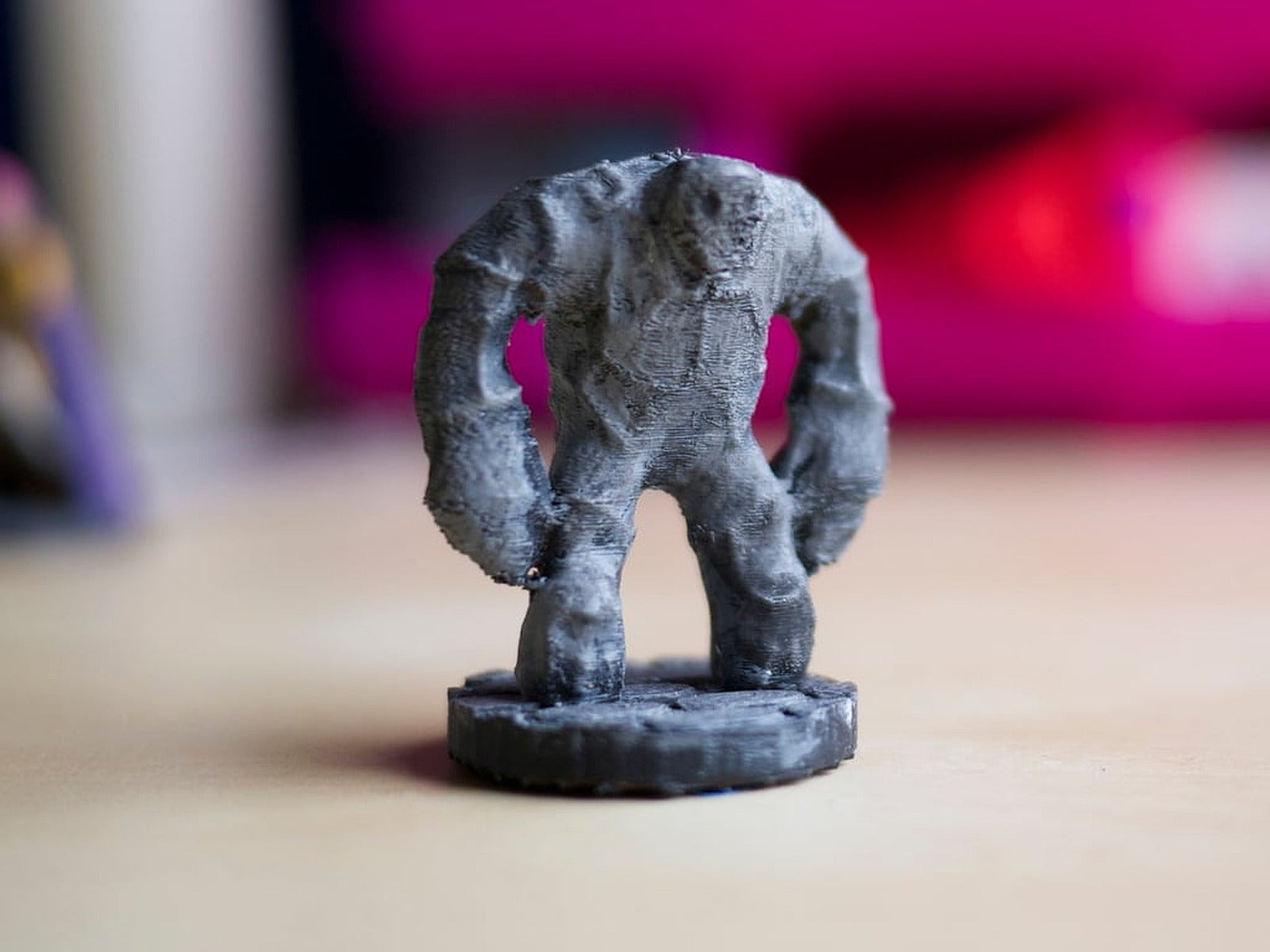 Stone Golem 28mm Miniature – 3D Baskı Modeli