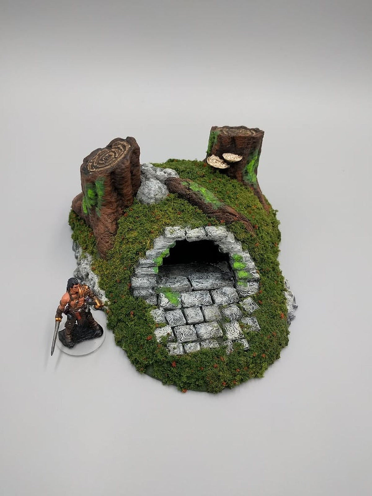 Forest Barrow Entrance - 28mm – 3D Baskı Modeli