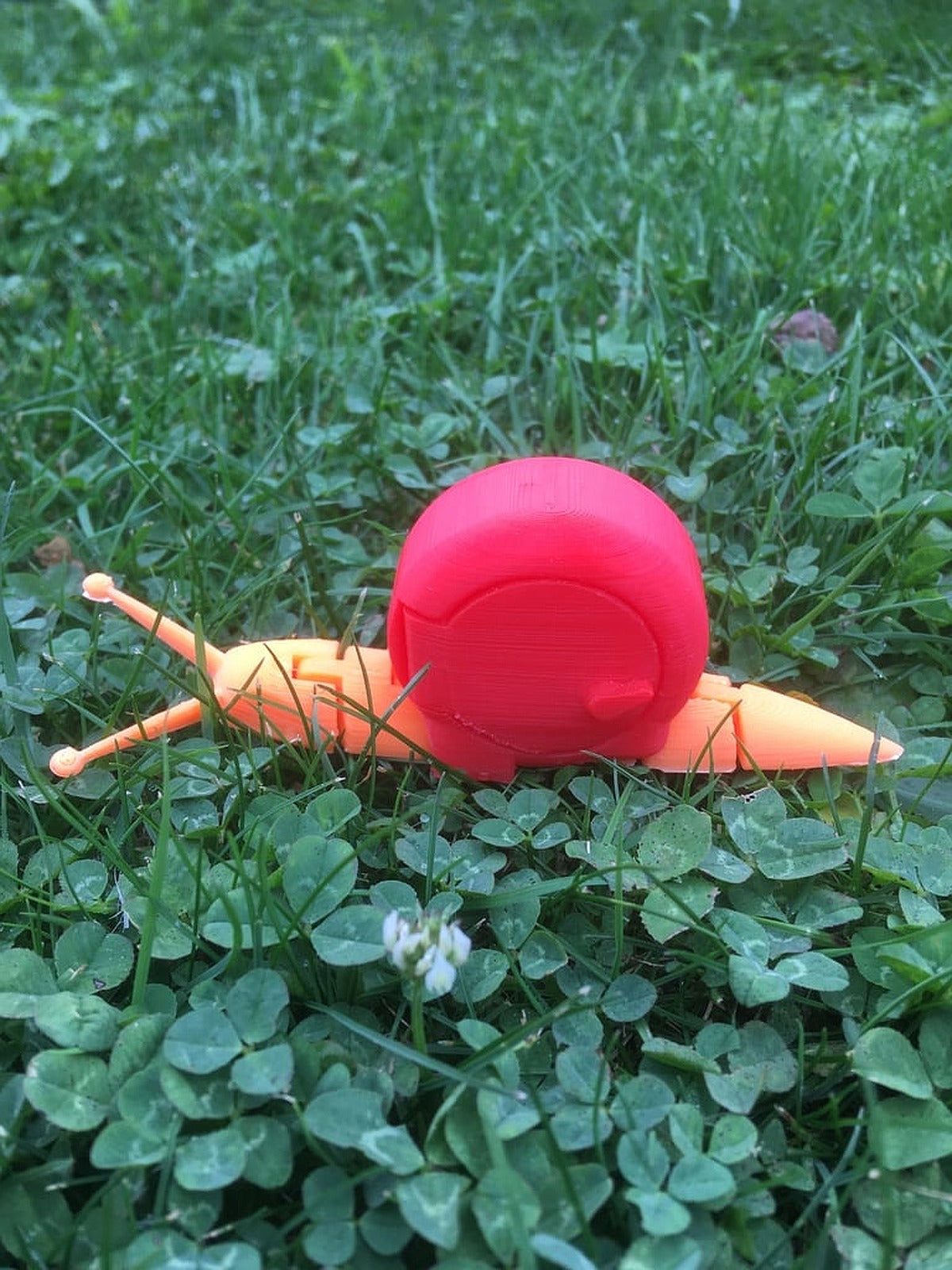 Clip on Snail Shell for the Articulated Slug. – 3D Baskı Modeli