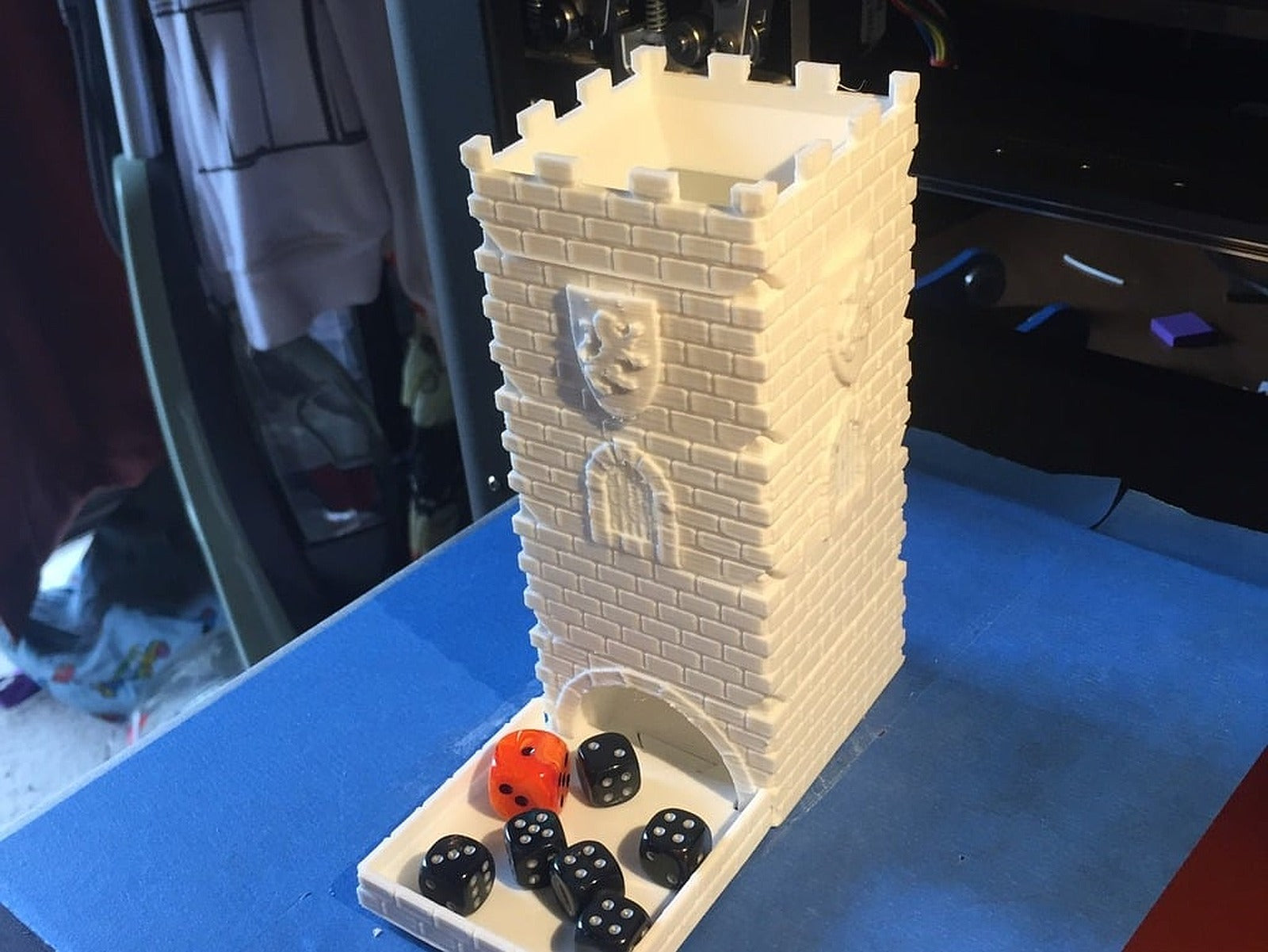 Dice Tower - Modular Castle – 3D Baskı Modeli
