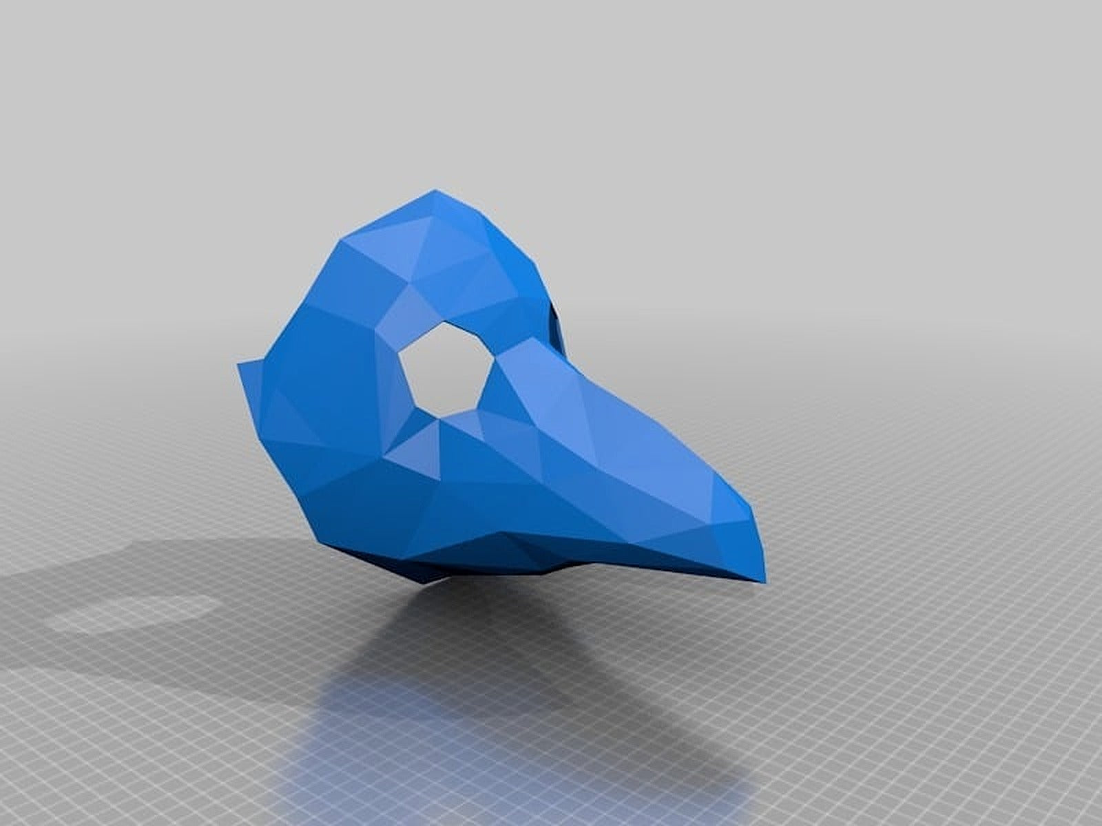 Plague Doctor Mask – 3D Baskı Modeli