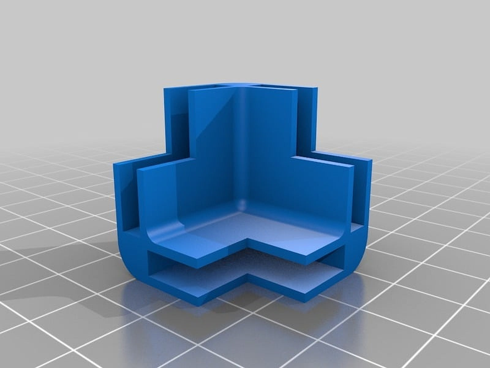 Mini Modular Framing System - Corner Block and Rail – 3D Baskı Modeli
