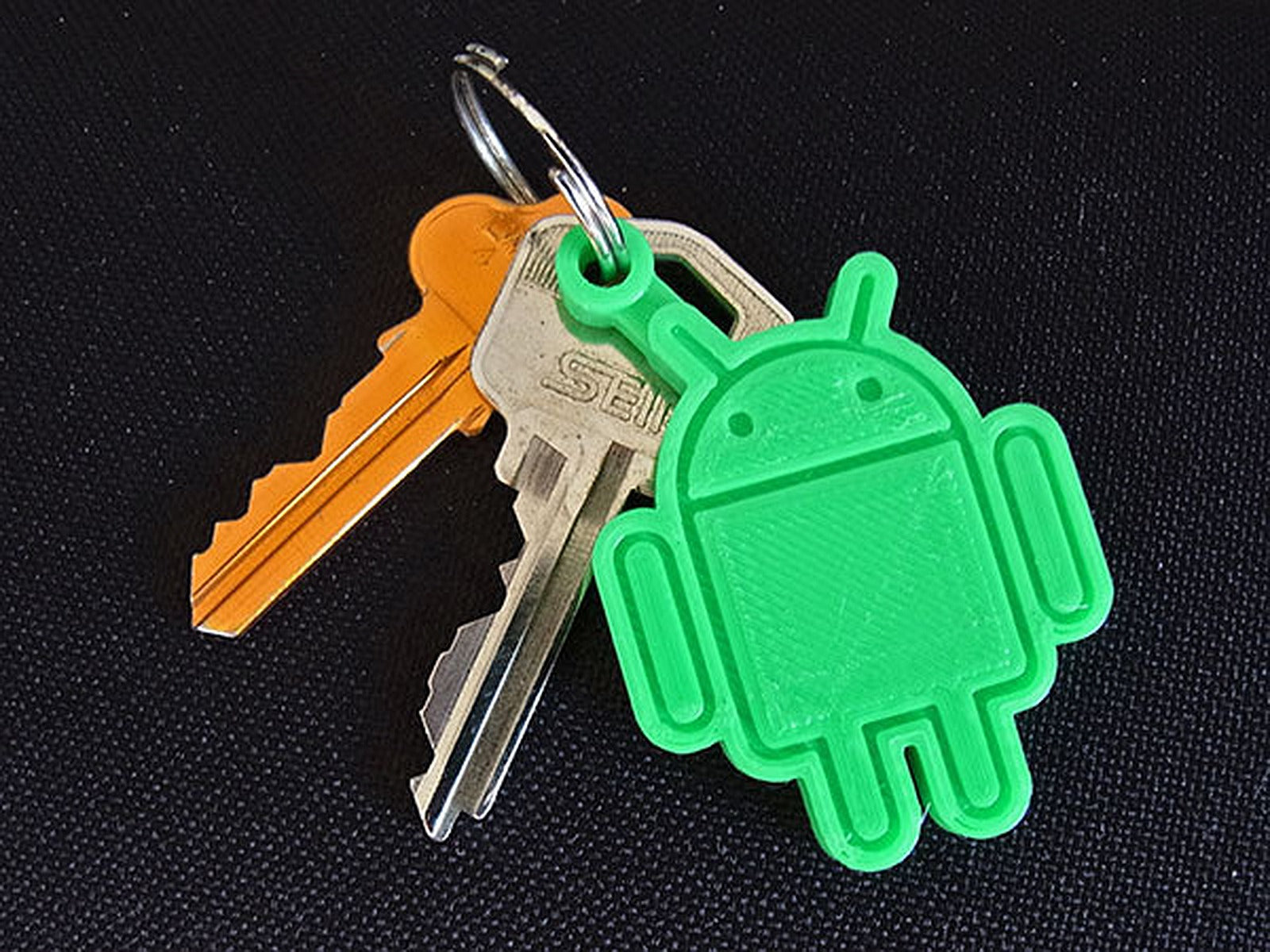Android Key Fob... every Android owner should print one! – 3D Baskı Modeli