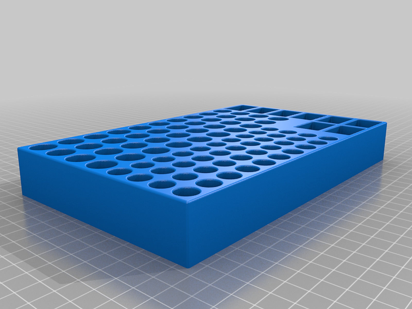 Large “Costco Size” AA/AAA/9V Battery Tray – 3D Baskı Modeli