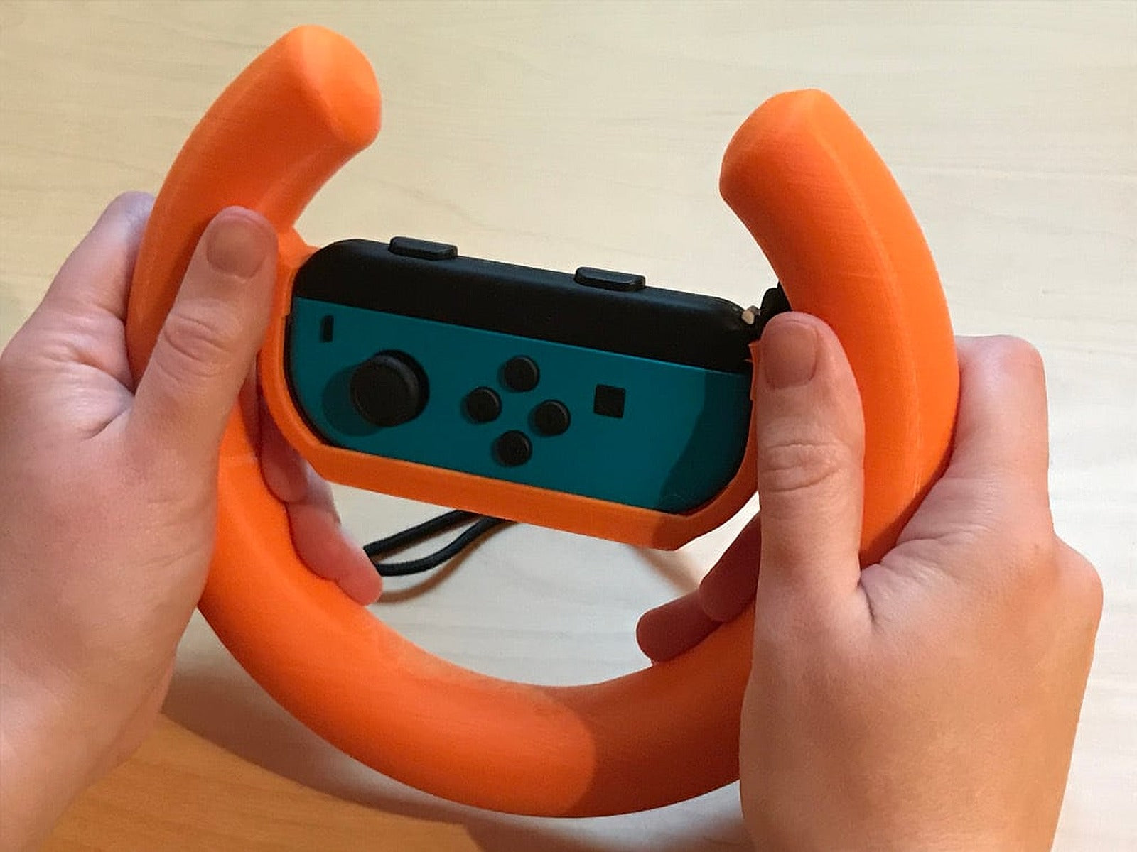 Joy Con Steering Wheel High Res - Nintendo Switch Mario Kart – 3D Baskı Modeli