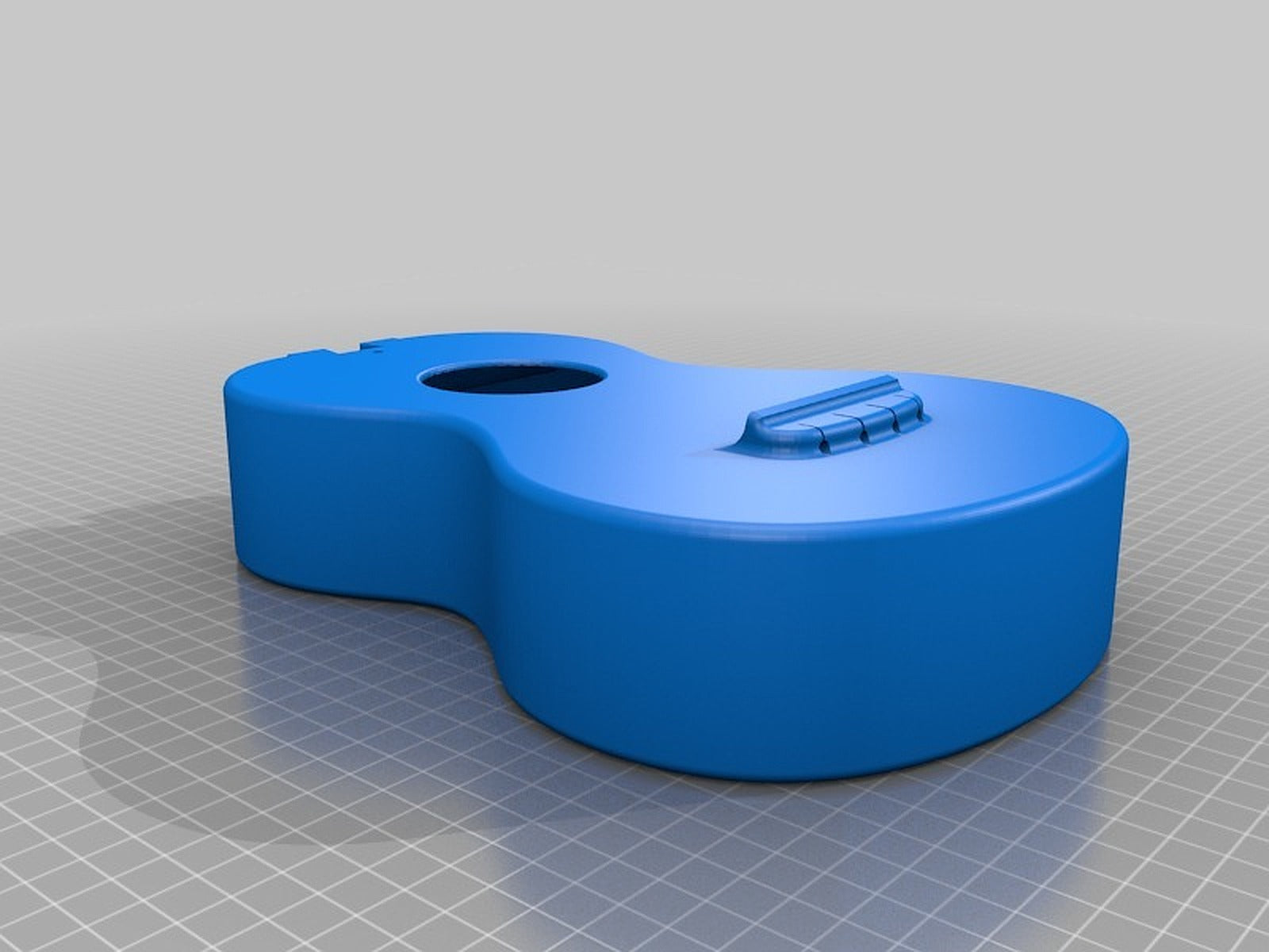 Soprano Ukulele – 3D Baskı Modeli