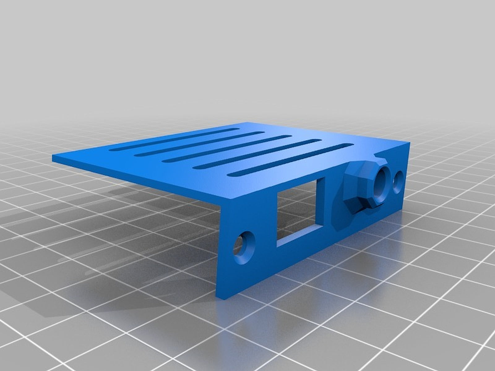 XL 7-segments Digital Clock/Thermometer – 3D Baskı Modeli