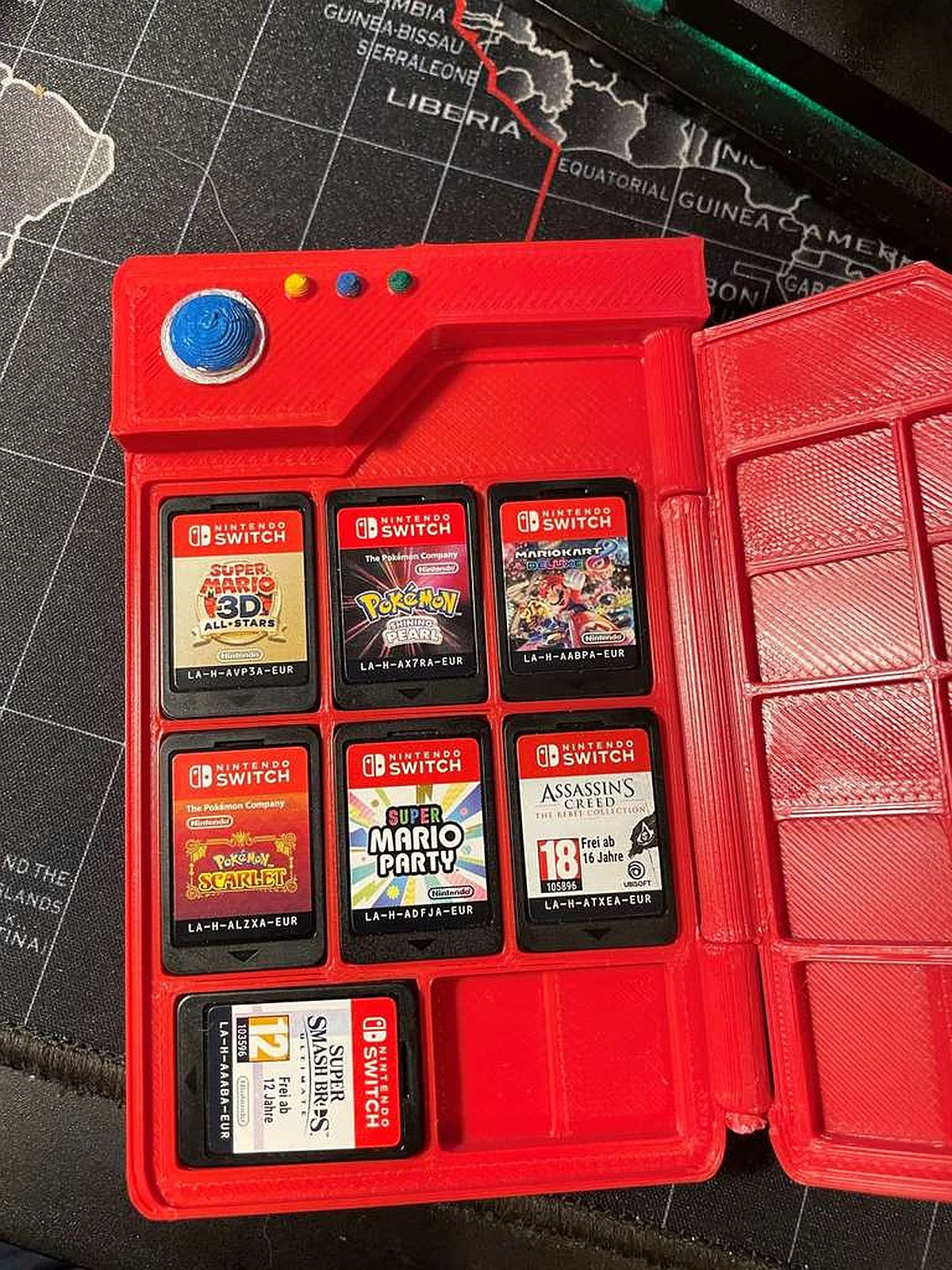 Pokédex Game Cartridge stand for Nintendo Switch READ DESCRIPTION PLEASE – 3D Baskı Modeli