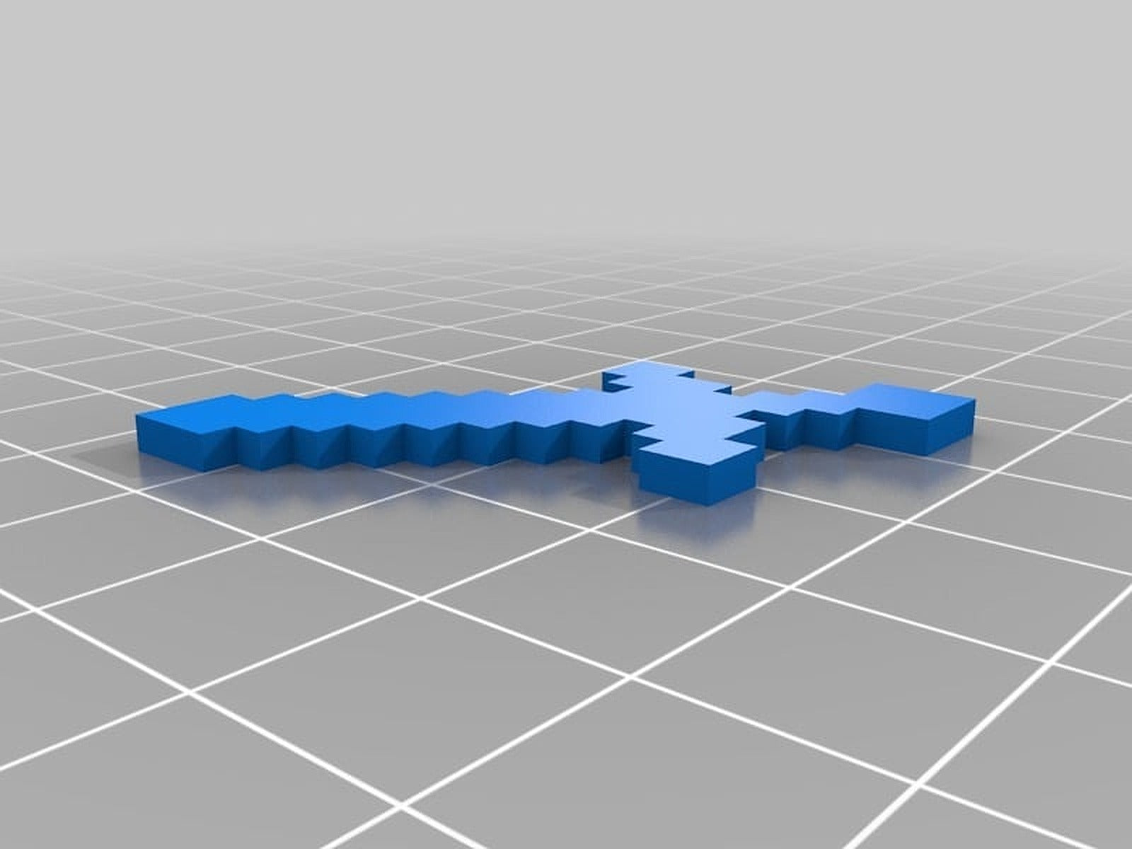 Minecraft Sword – 3D Baskı Modeli