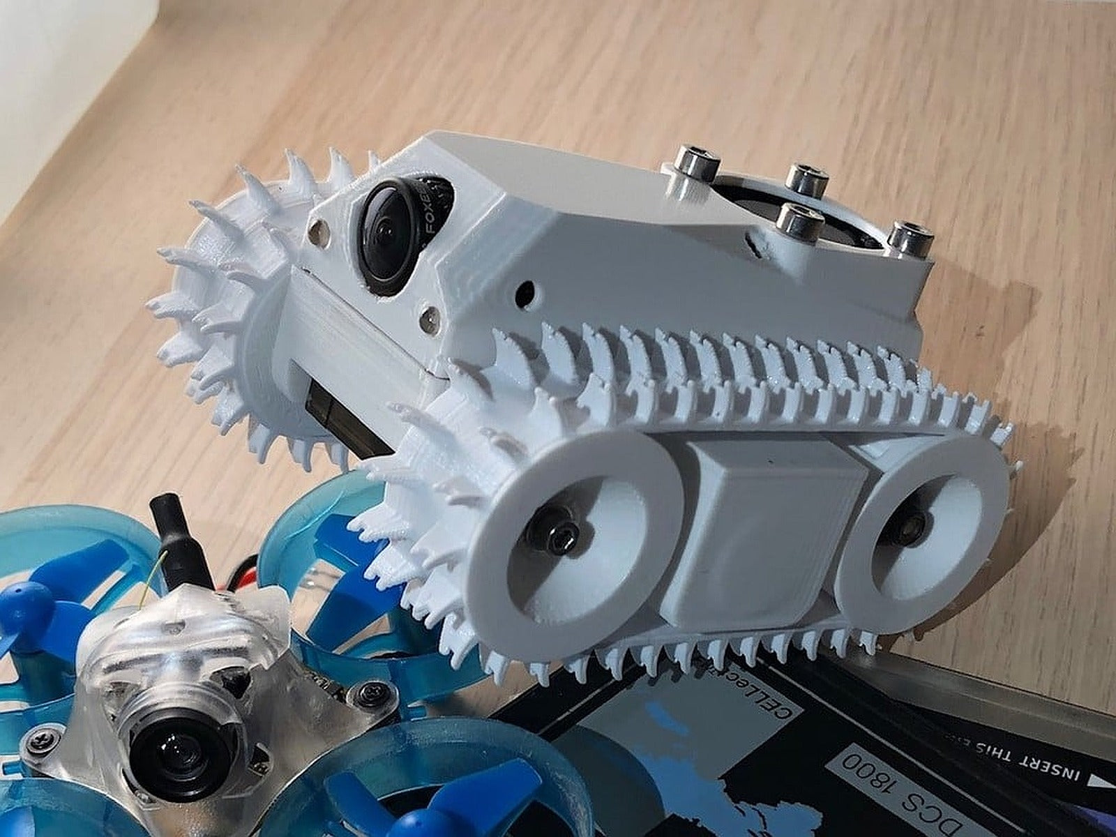 Tiny FPV Tank - New Version – 3D Baskı Modeli