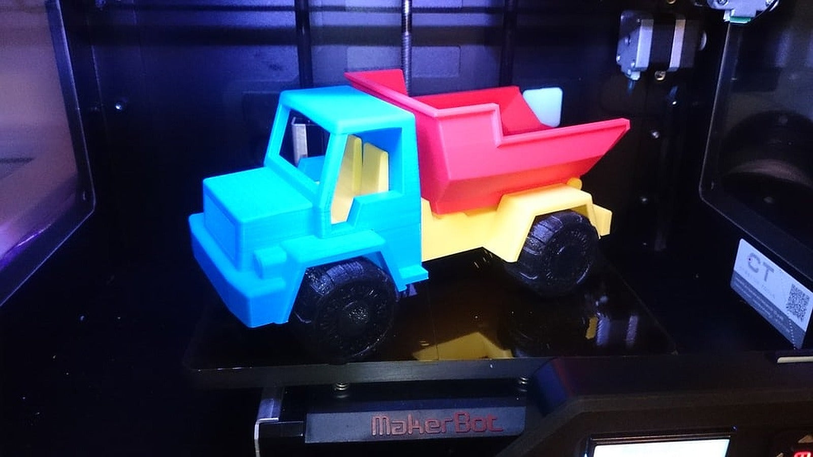 Toy Dump Truck – 3D Baskı Modeli