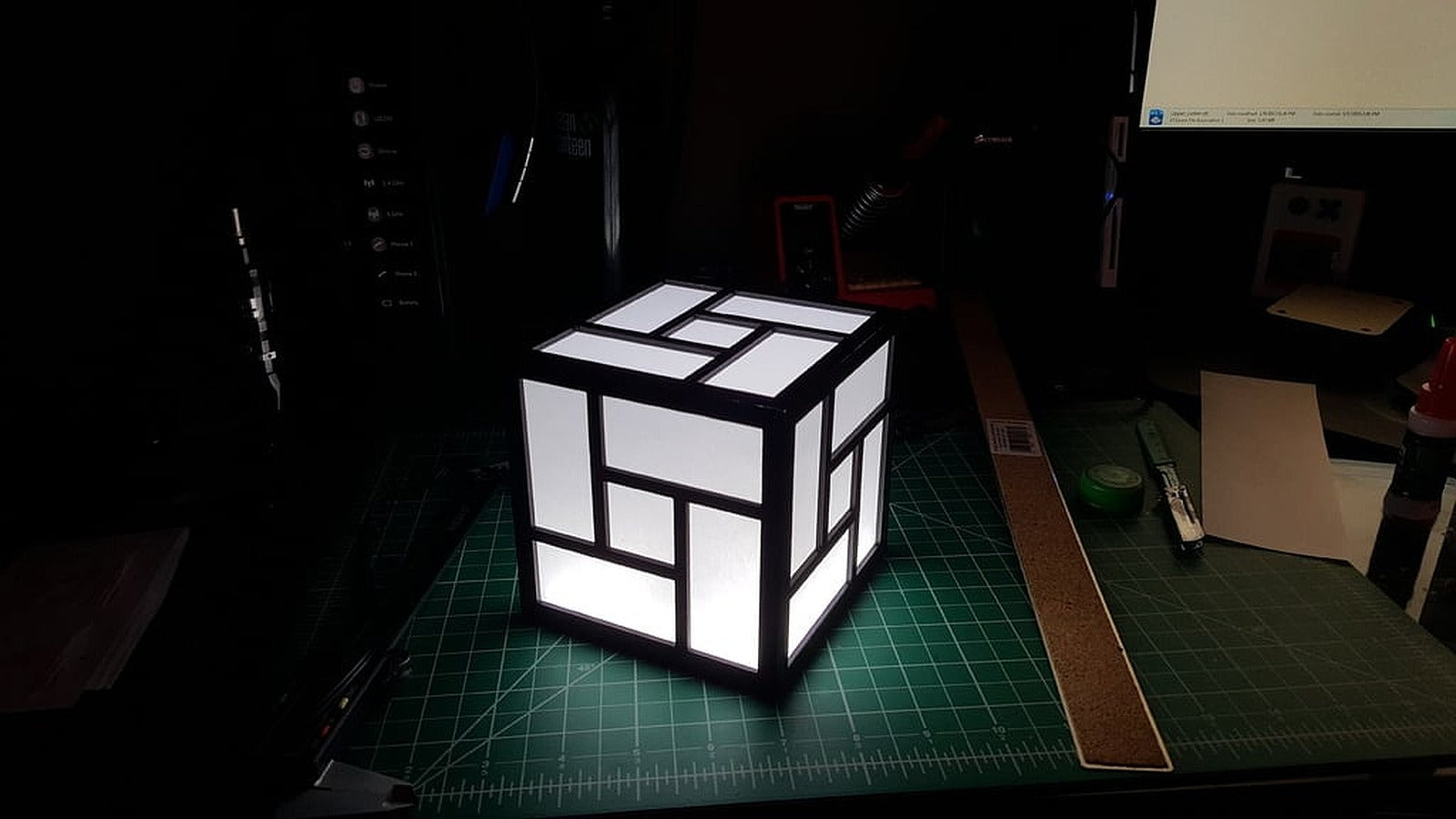 Japanese style light kutu/düzenleyici – 3D Baskı Modeli