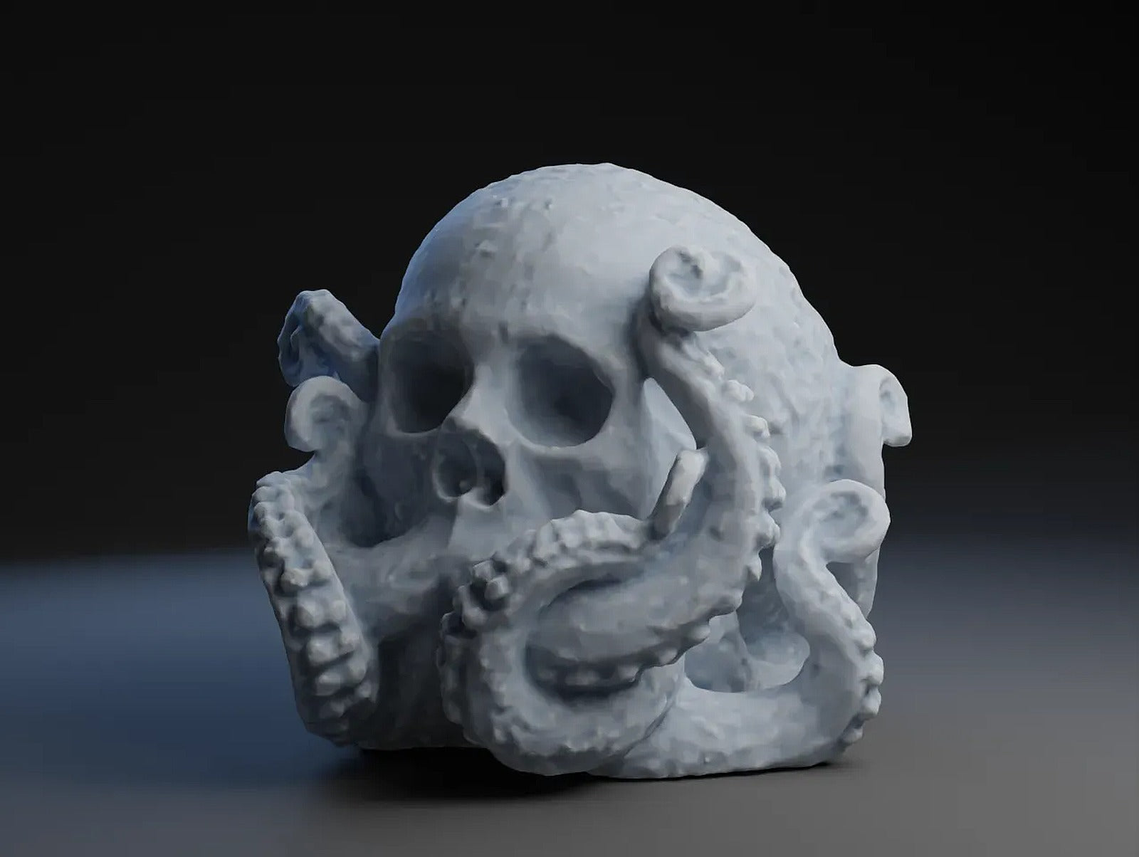 Octo skull – 3D Baskı Modeli