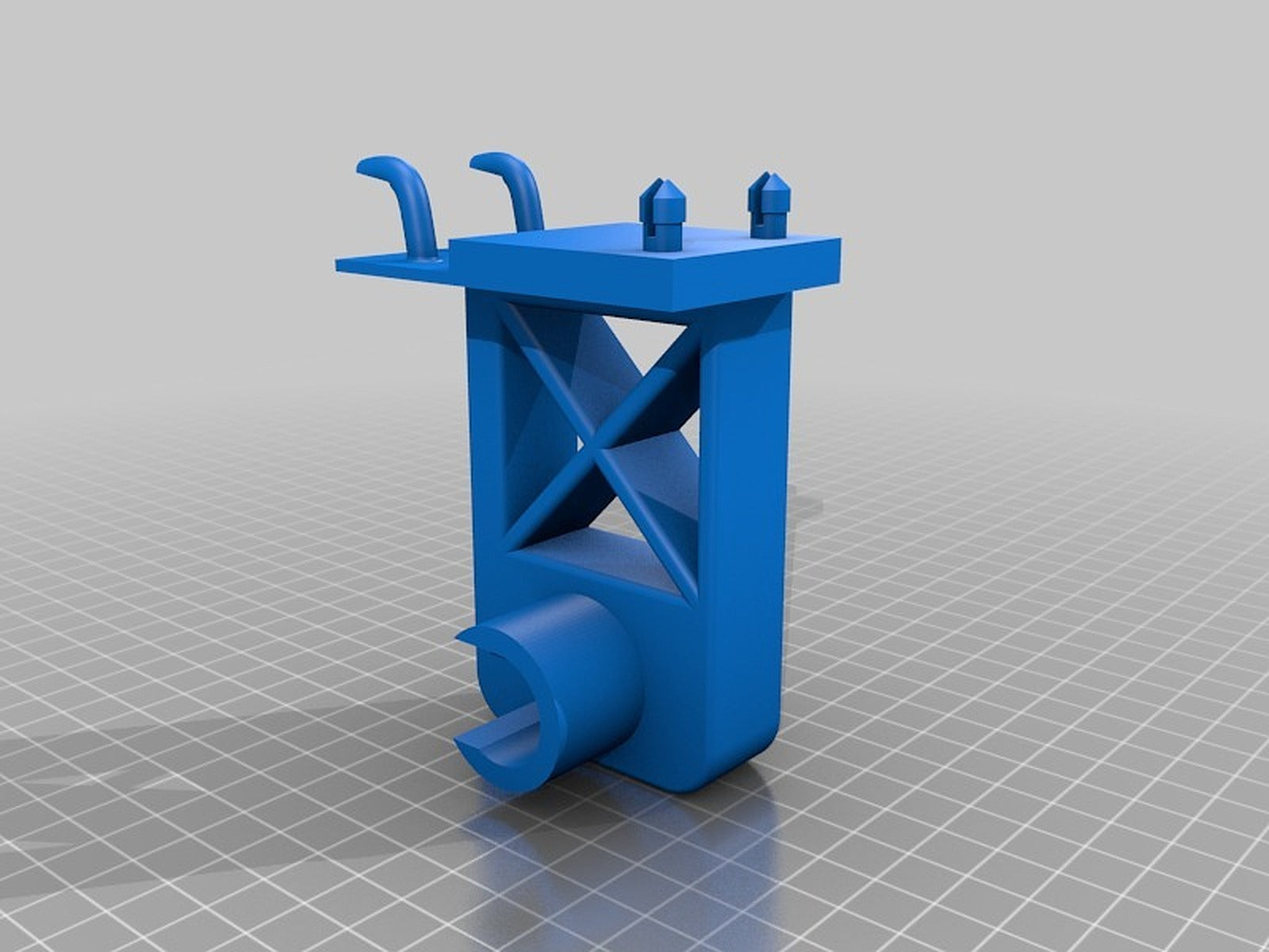 Pegboard Paper Towel stand – 3D Baskı Modeli