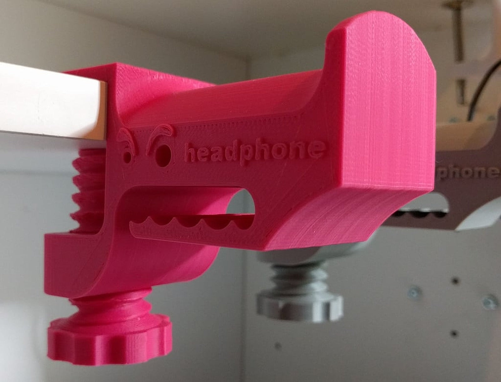 Monster Mouth Headphone stand - Clampable – 3D Baskı Modeli