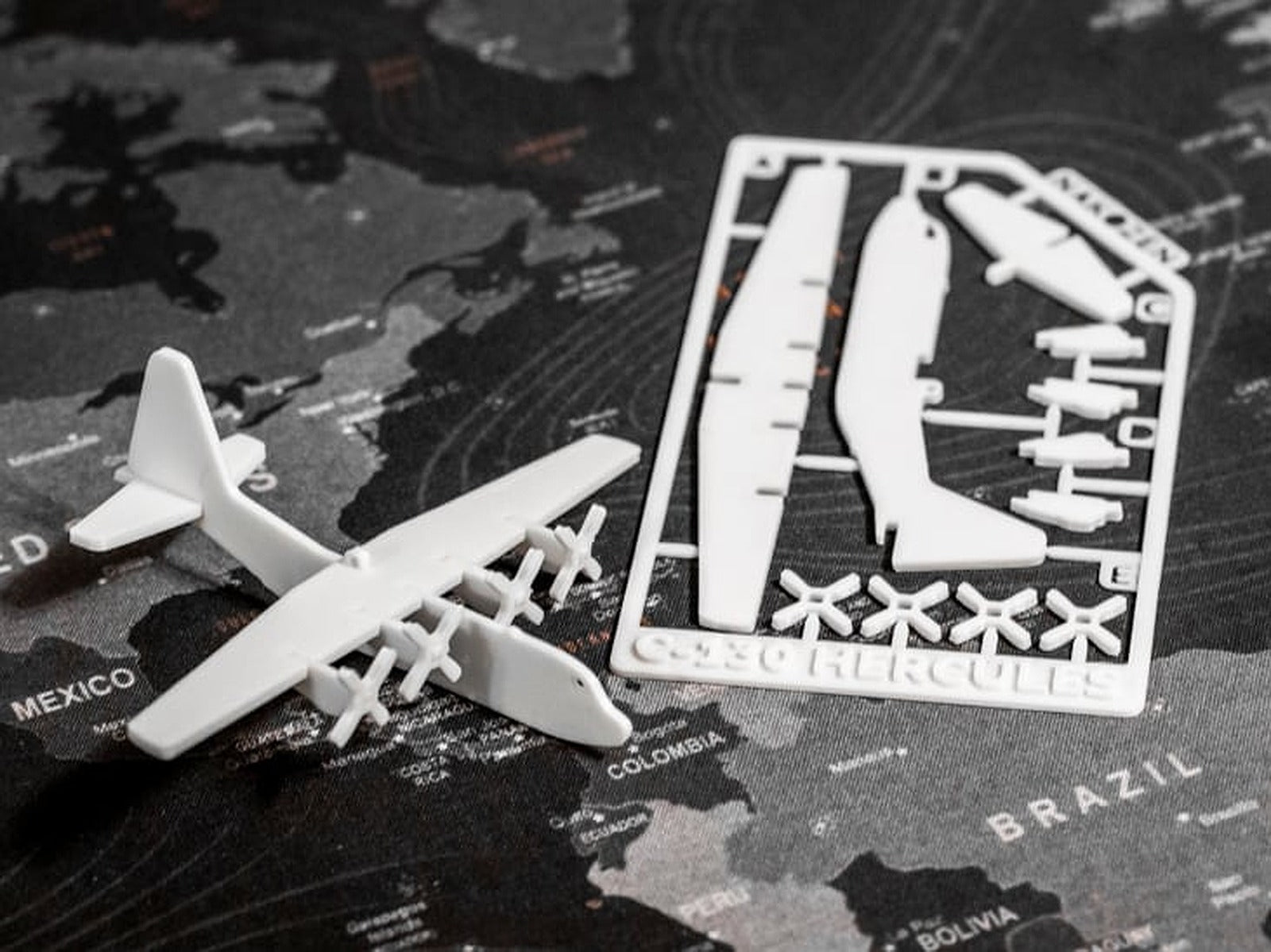 C-130 Hercules Kit Card – 3D Baskı Modeli