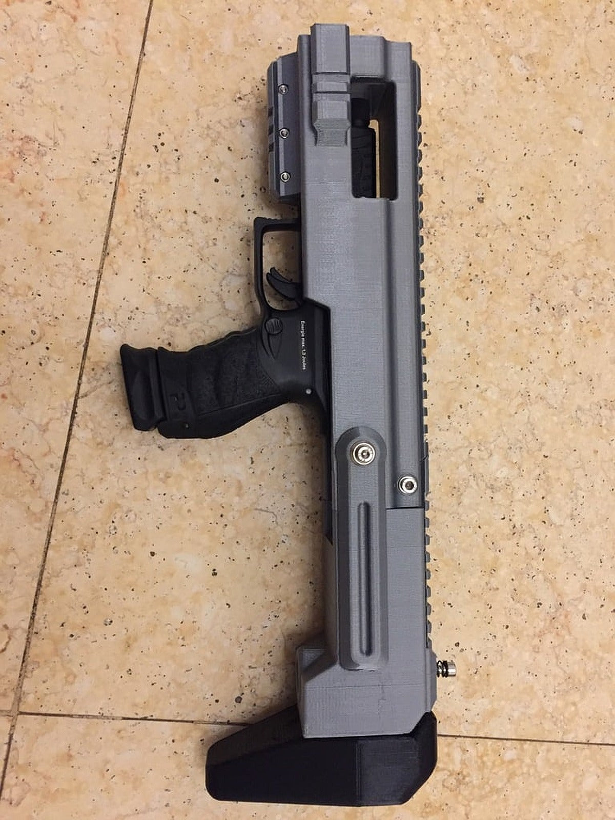 MINI & LARGE PDW (Airsoft Carkutu/düzenleyicie Conversion Kit) – 3D Baskı Modeli