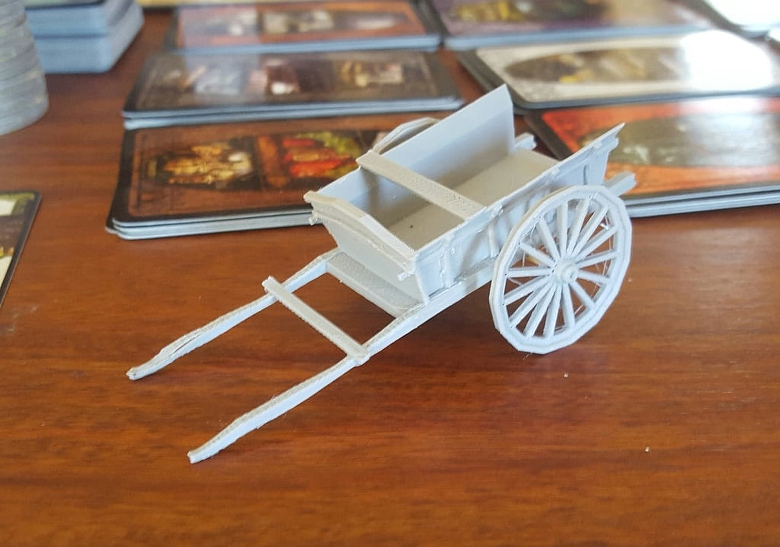 Small Cart 28mm - fits 1" base – 3D Baskı Modeli