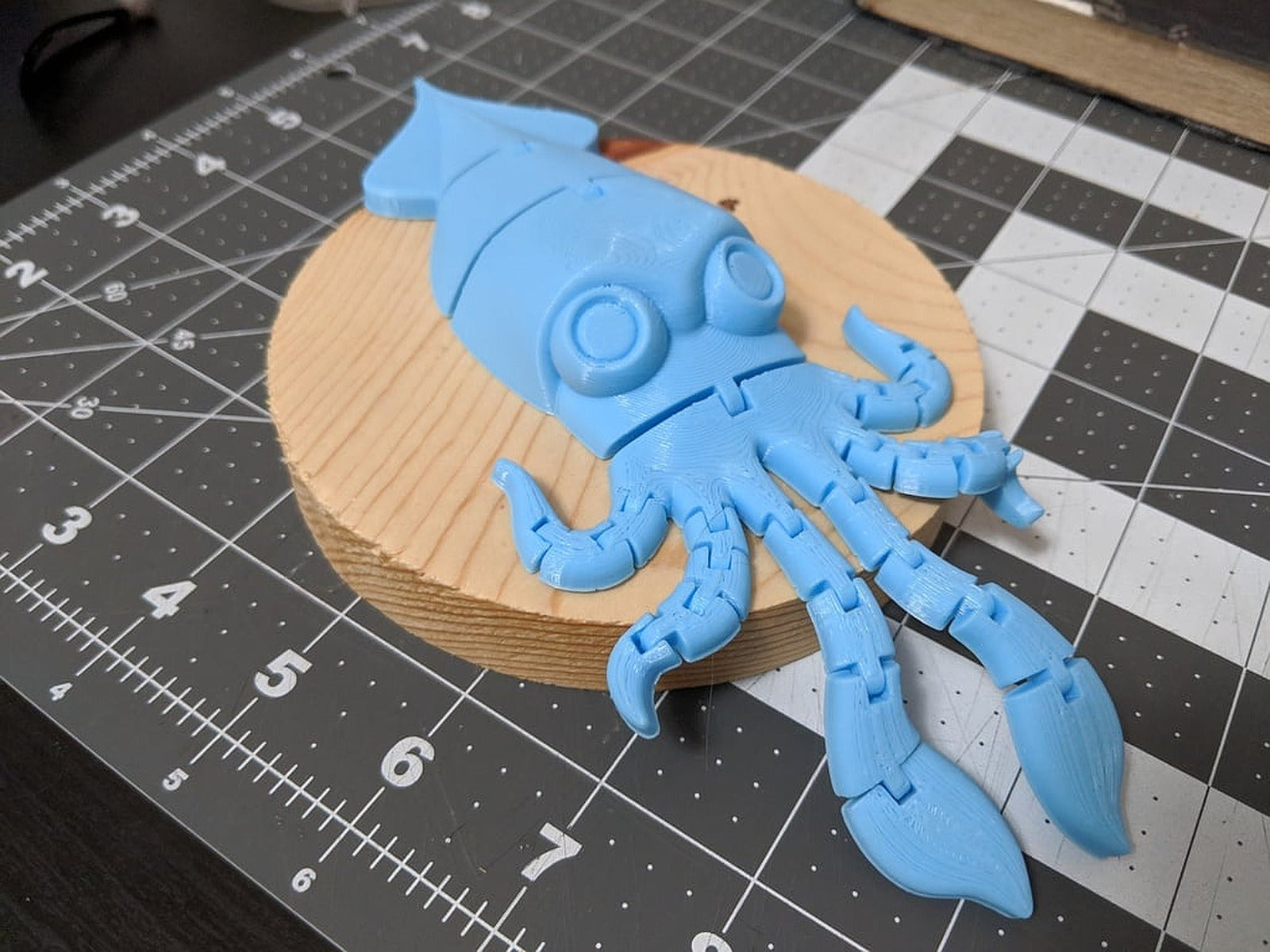 Flexi Squid! – 3D Baskı Modeli