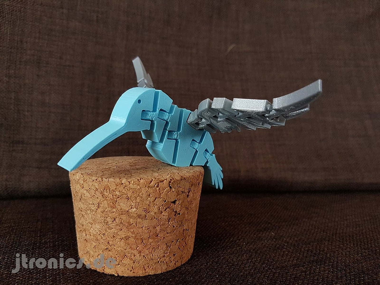 Flexi Articulated Hummingbird – 3D Baskı Modeli