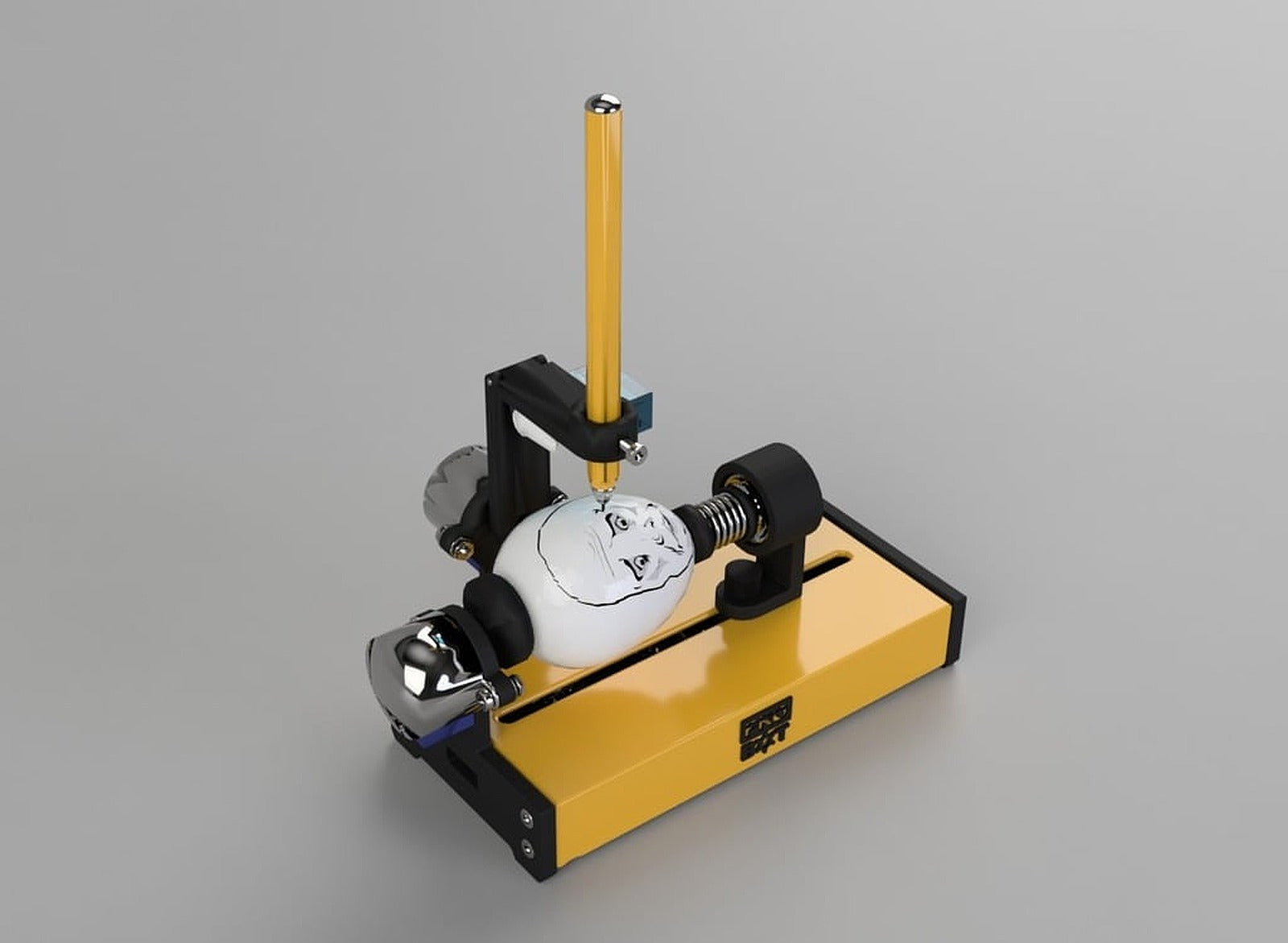 Egg Painter Mini (Eggbot derivative) v1.1 – 3D Baskı Modeli