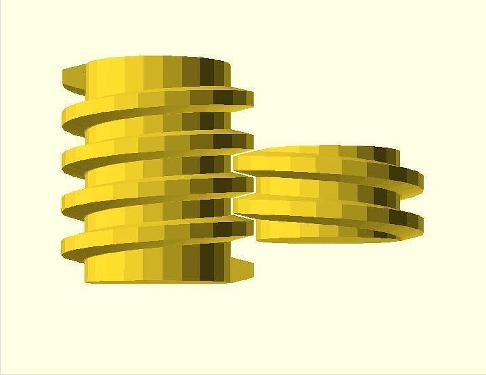 Screw Library – 3D Baskı Modeli