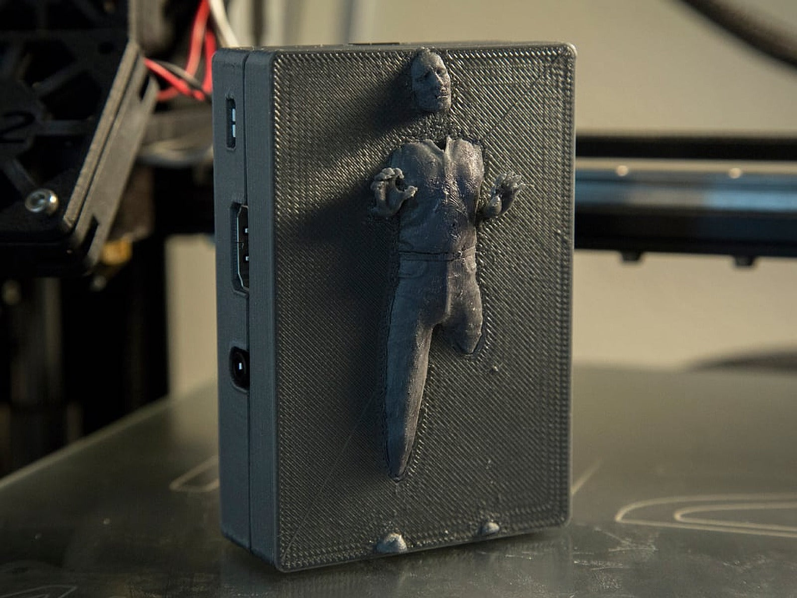 Han Solo in Carbonite - Raspberry Pi 2/B+ kılıf – 3D Baskı Modeli