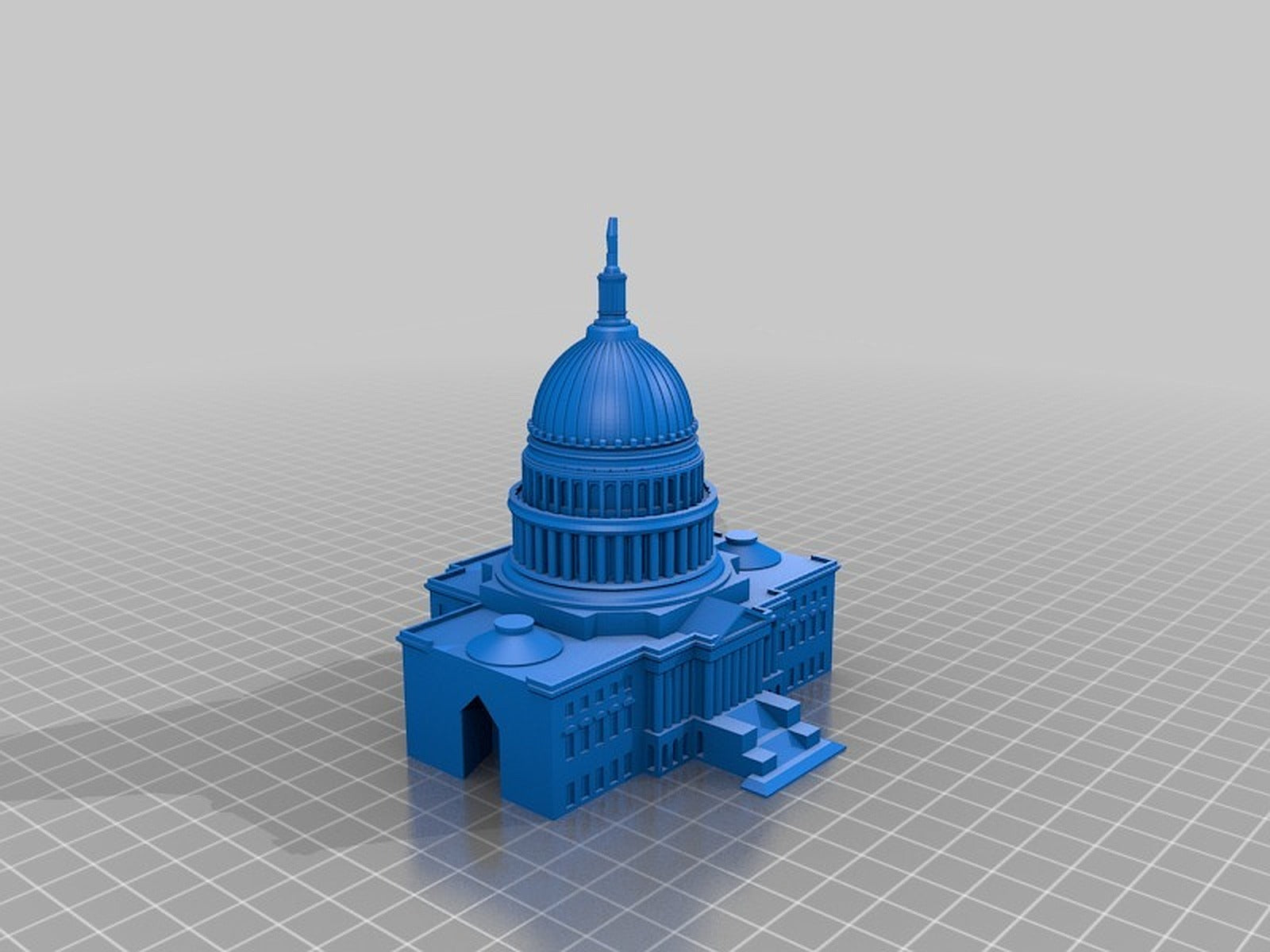The Capitol - Legislative – 3D Baskı Modeli