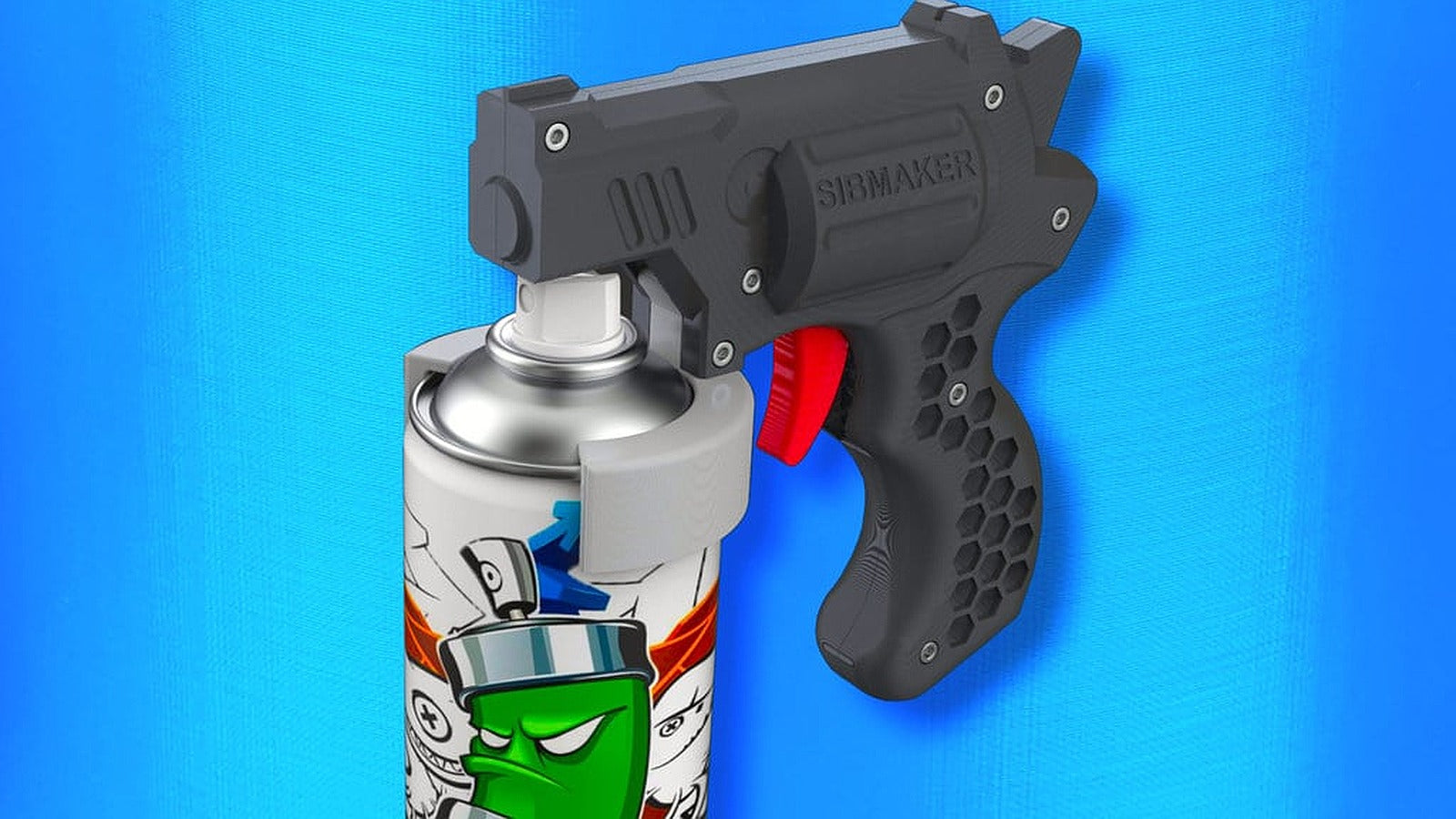 Spray Can Handle / Spray gun – 3D Baskı Modeli