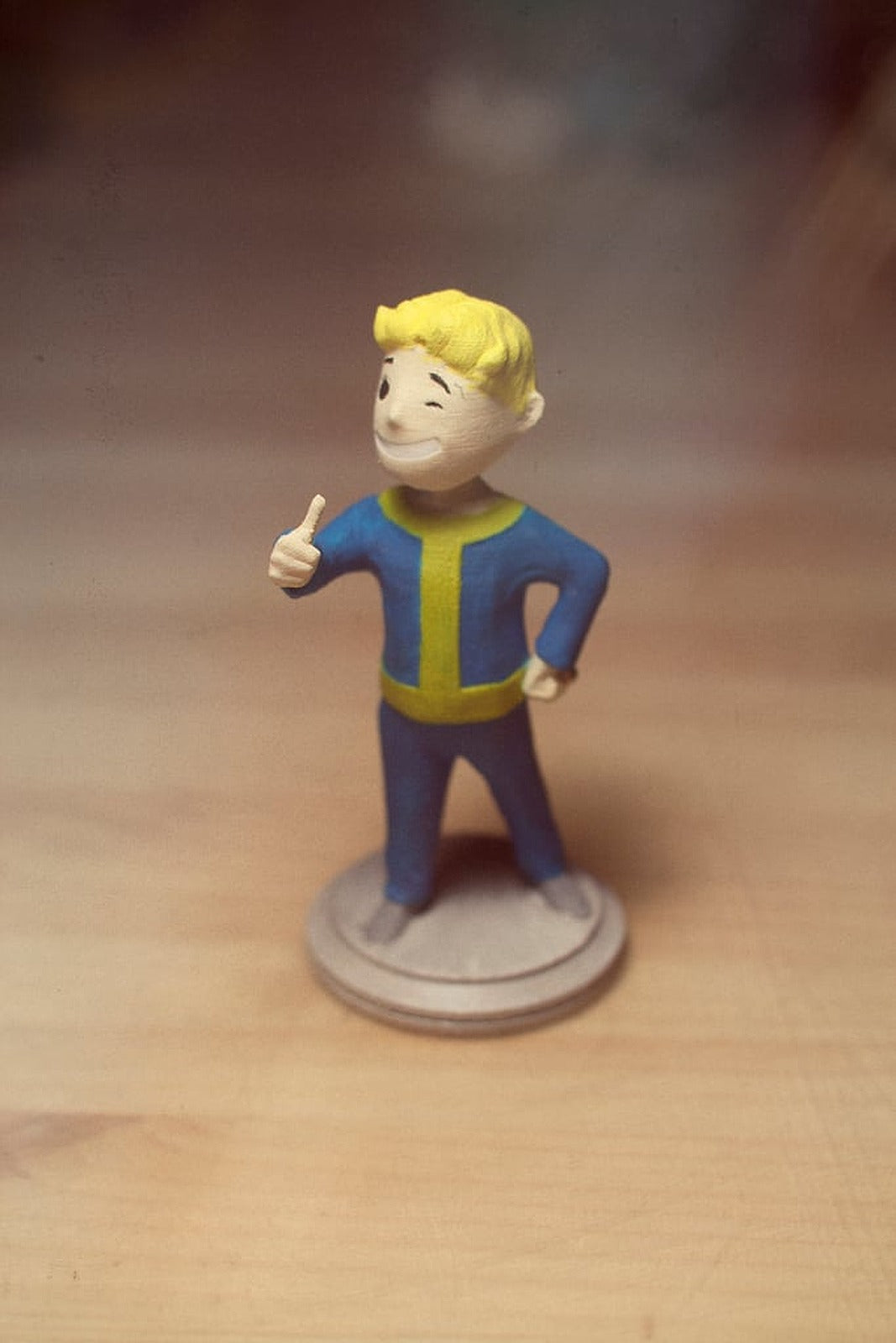 Fallout vault boy – 3D Baskı Modeli