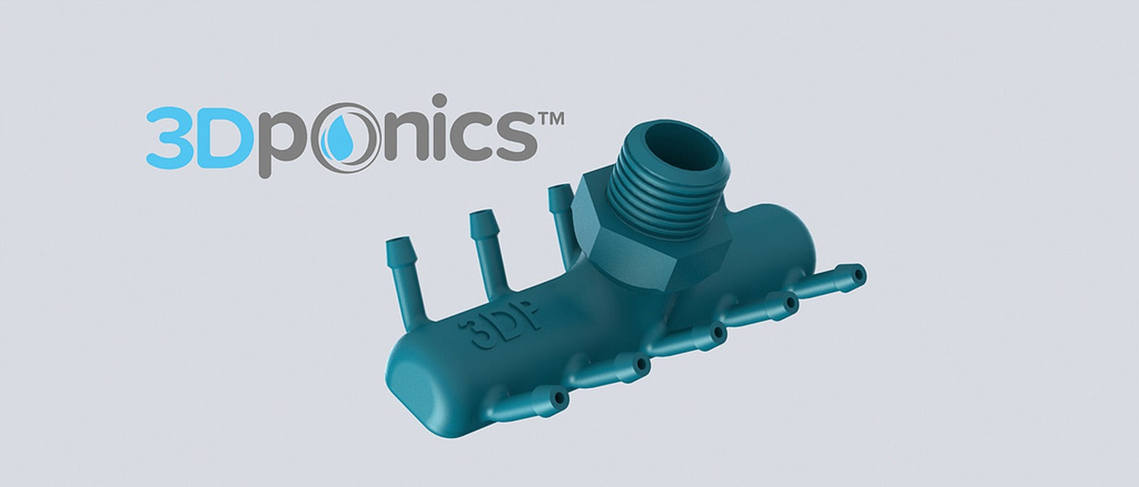 Pump Connector - 3Dponics Drip Hydroponics – 3D Baskı Modeli