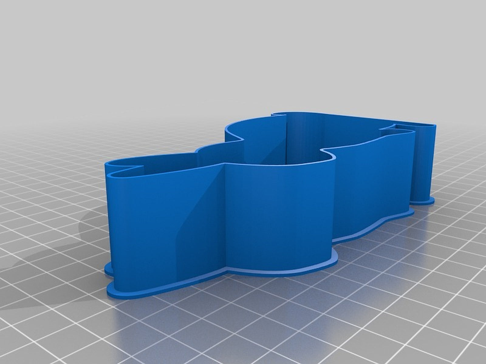 Easter Bunny Cookie Cutter – 3D Baskı Modeli