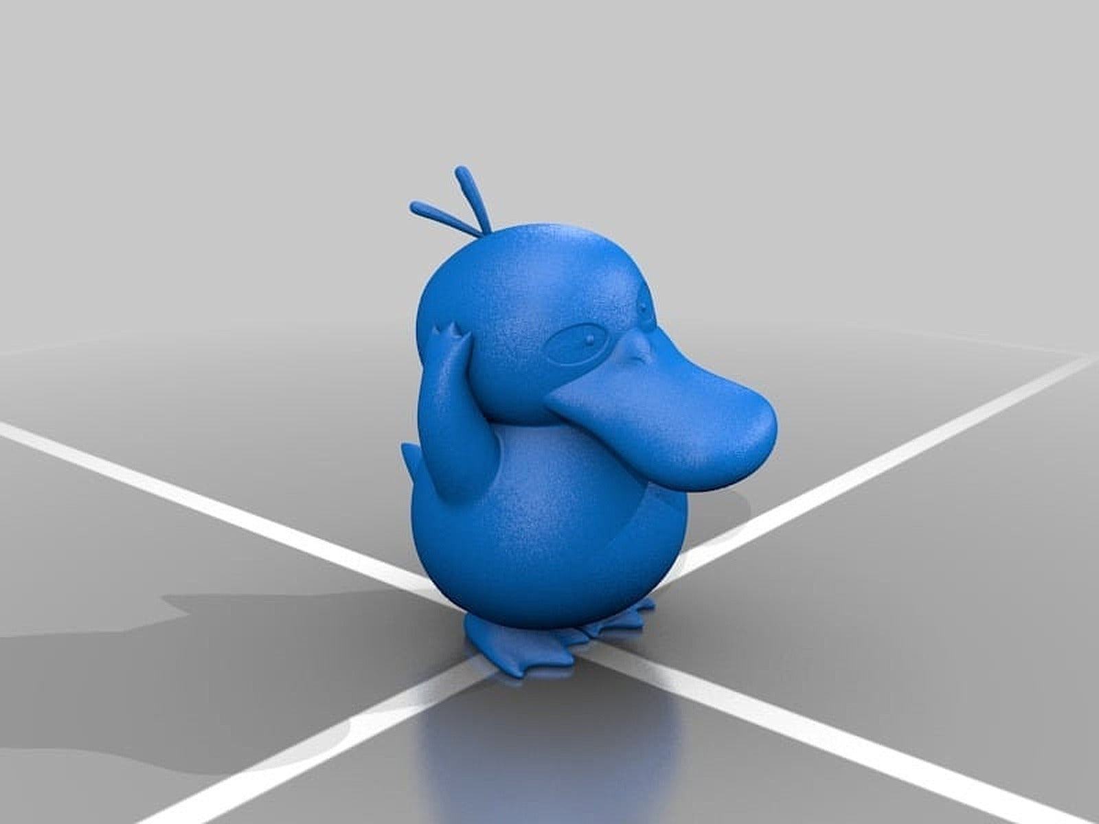 Psyduck Pokemon EDLI3D – 3D Baskı Modeli