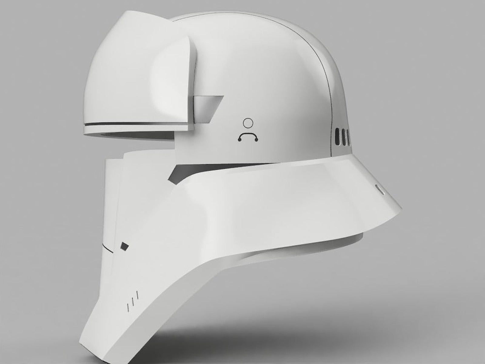 Tank Trooper Helmet Star Wars Rogue One – 3D Baskı Modeli