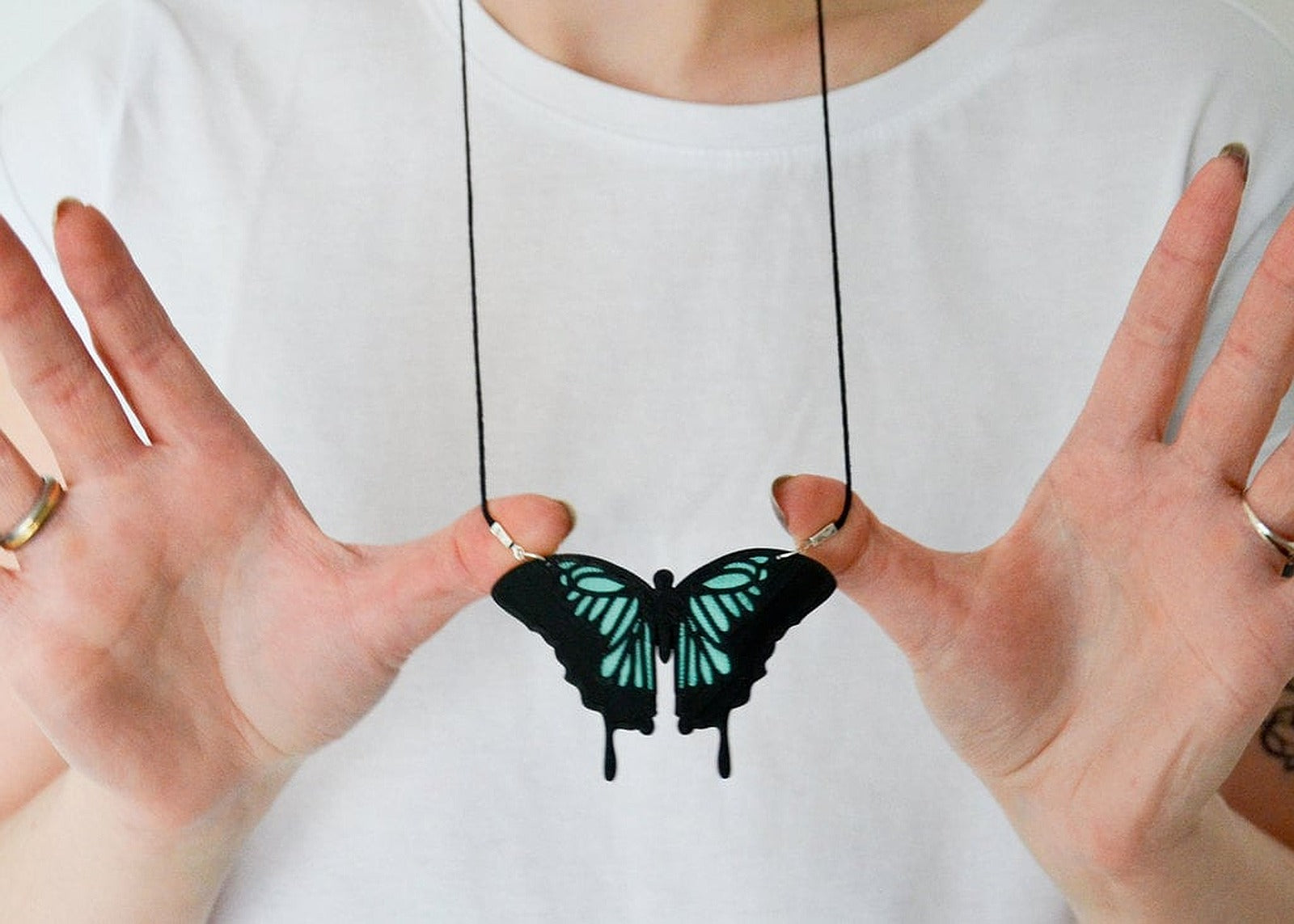 Butterfly Necklace – 3D Baskı Modeli