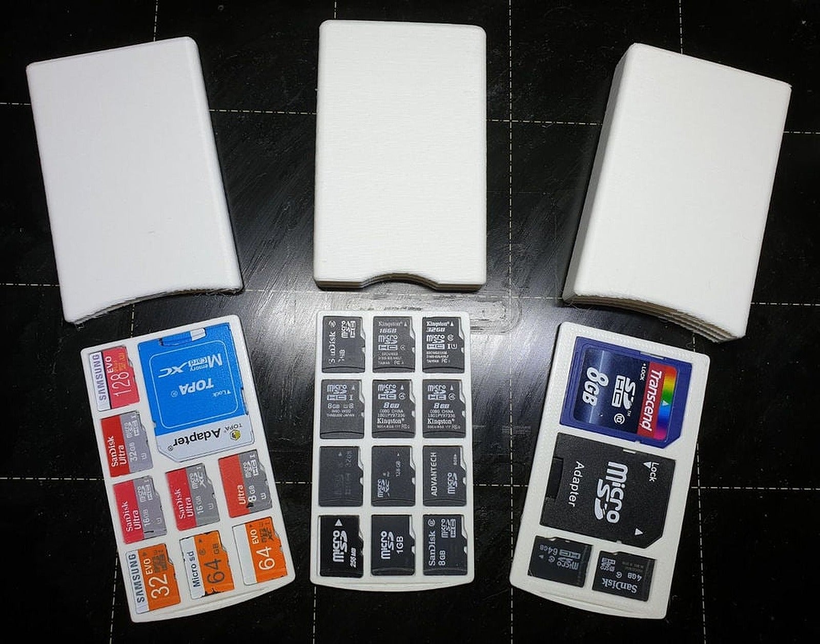 TF & SD Card stand/ Wallet – 3D Baskı Modeli