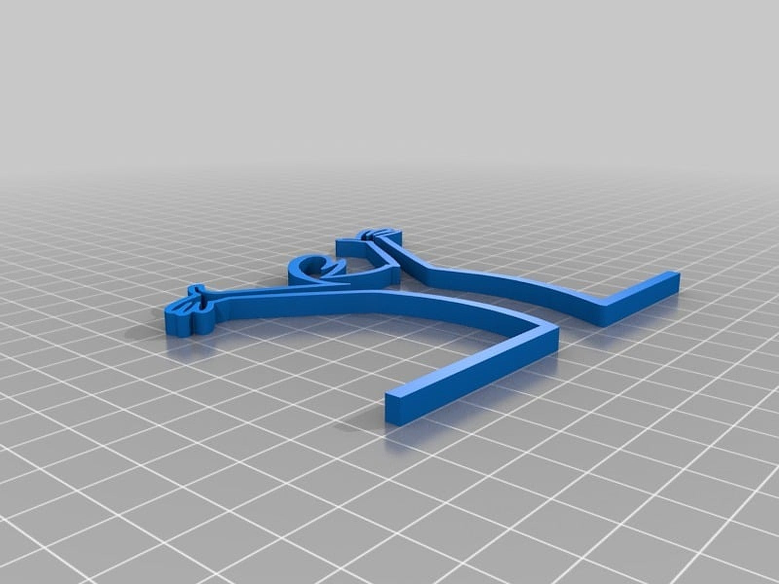 La linea di Cavandoli (The Line) – 3D Baskı Modeli