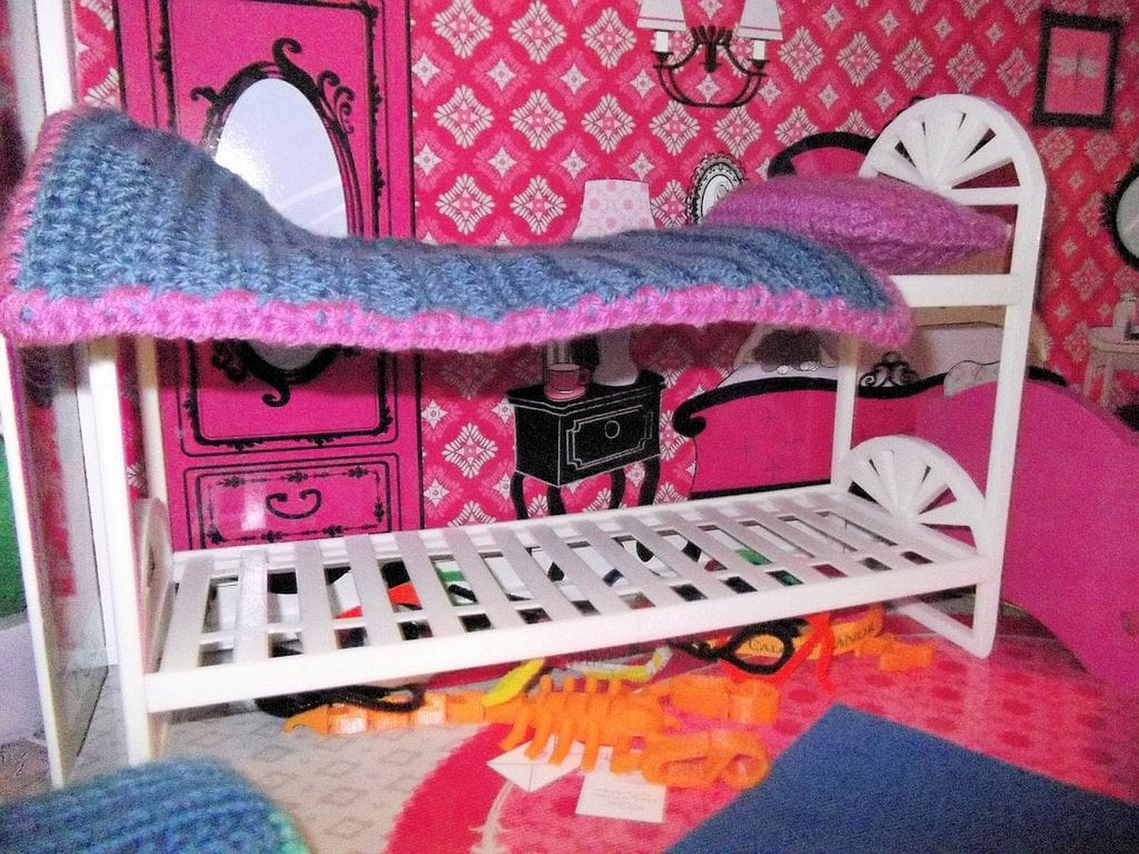 Barbie Doll House Bunk Beds - Updated – 3D Baskı Modeli