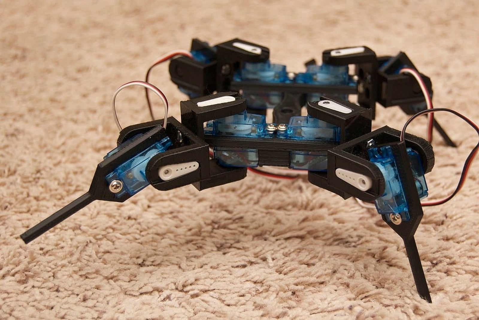 Mini Quadruped - optimized for 9G servos – 3D Baskı Modeli