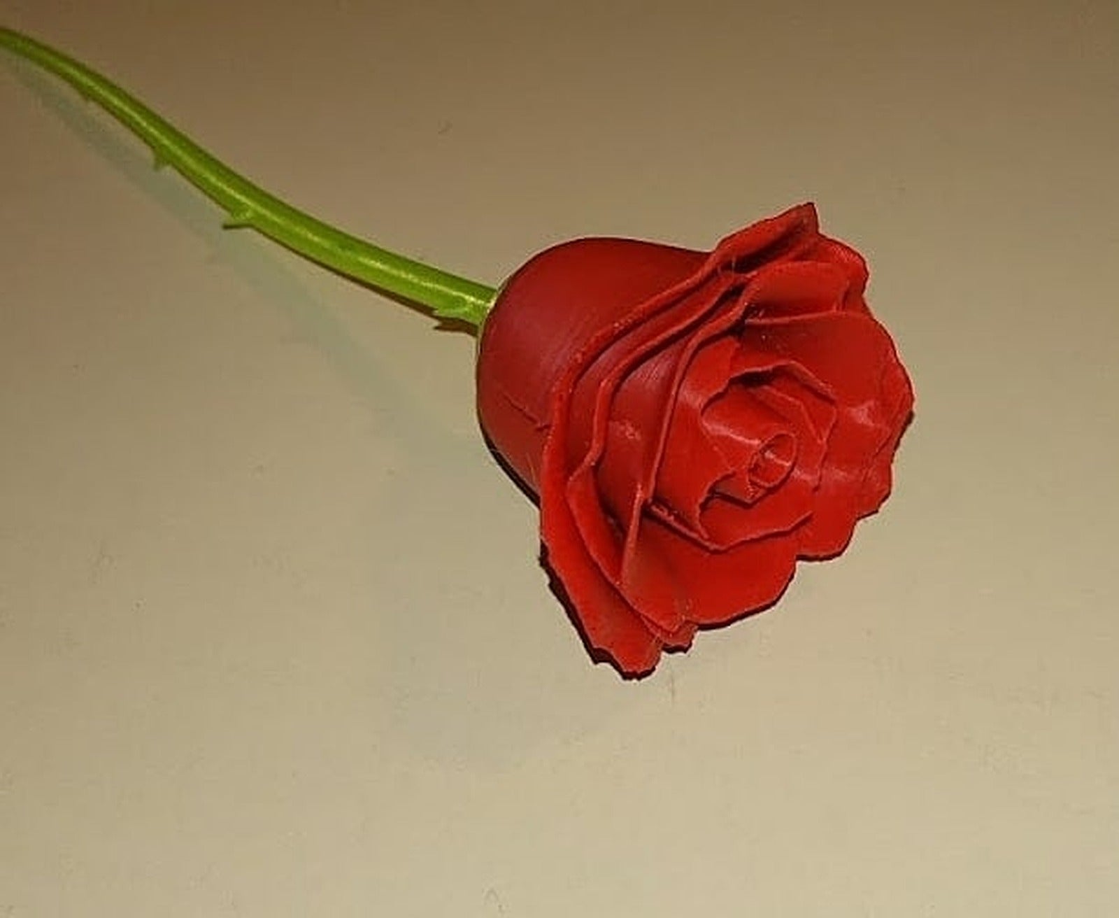 Rose and stem – 3D Baskı Modeli