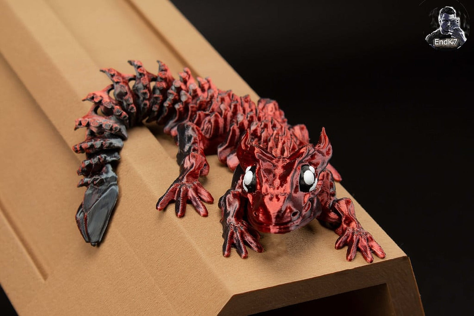 Glorious Baby Dragon - Articulated - Print in Place - No Supports - Flexible - Fantasy – 3D Baskı Modeli