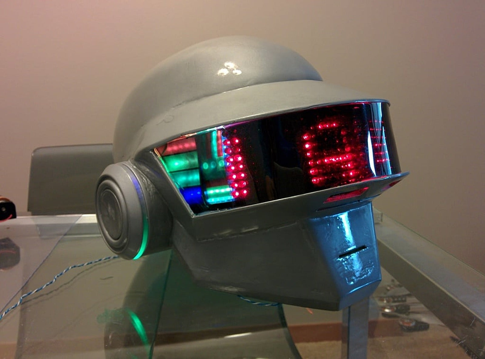 Daft Punk Thomas 3D Printable Wearable Helmet – 3D Baskı Modeli